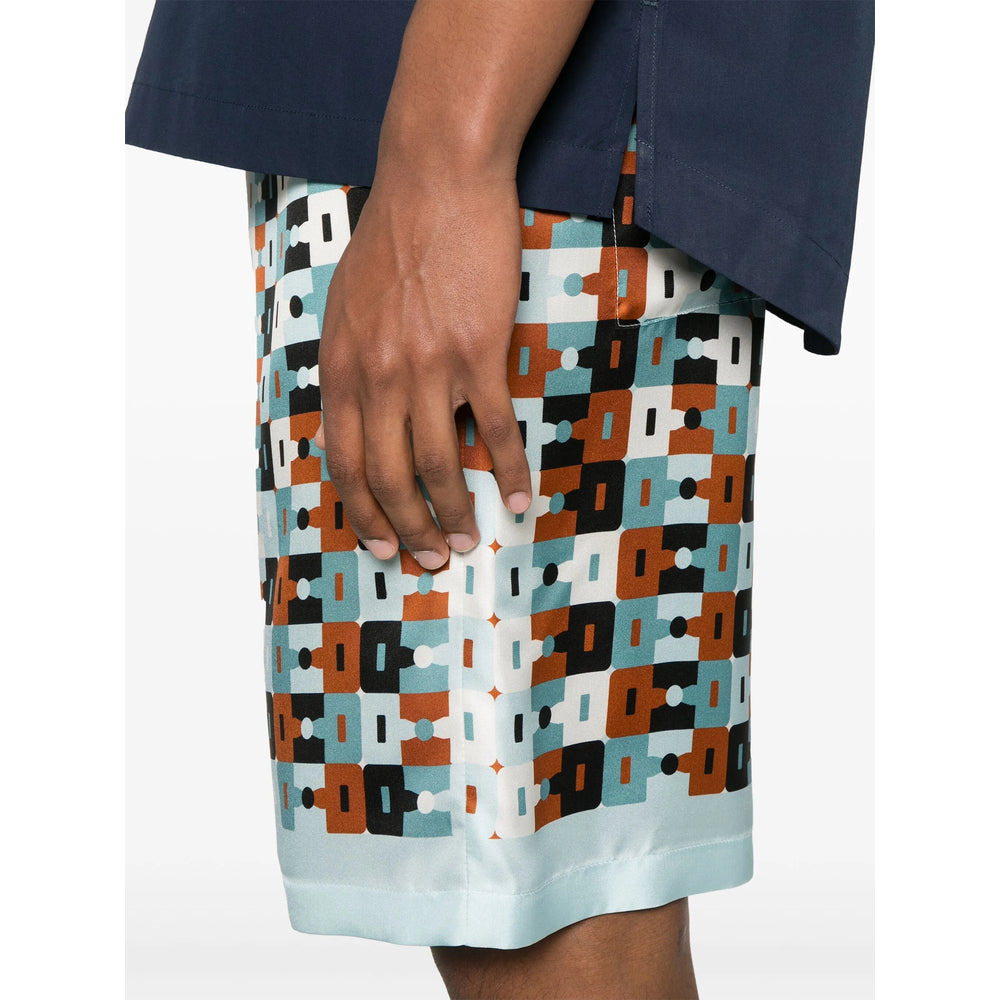 Gucci Blue Shorts - Bermuda Shorts Men - 2