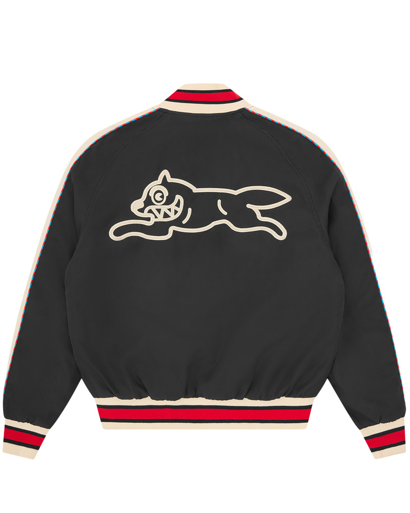 ICECREAM RUNNING DOG SATIN BOMBER JACKET outlook