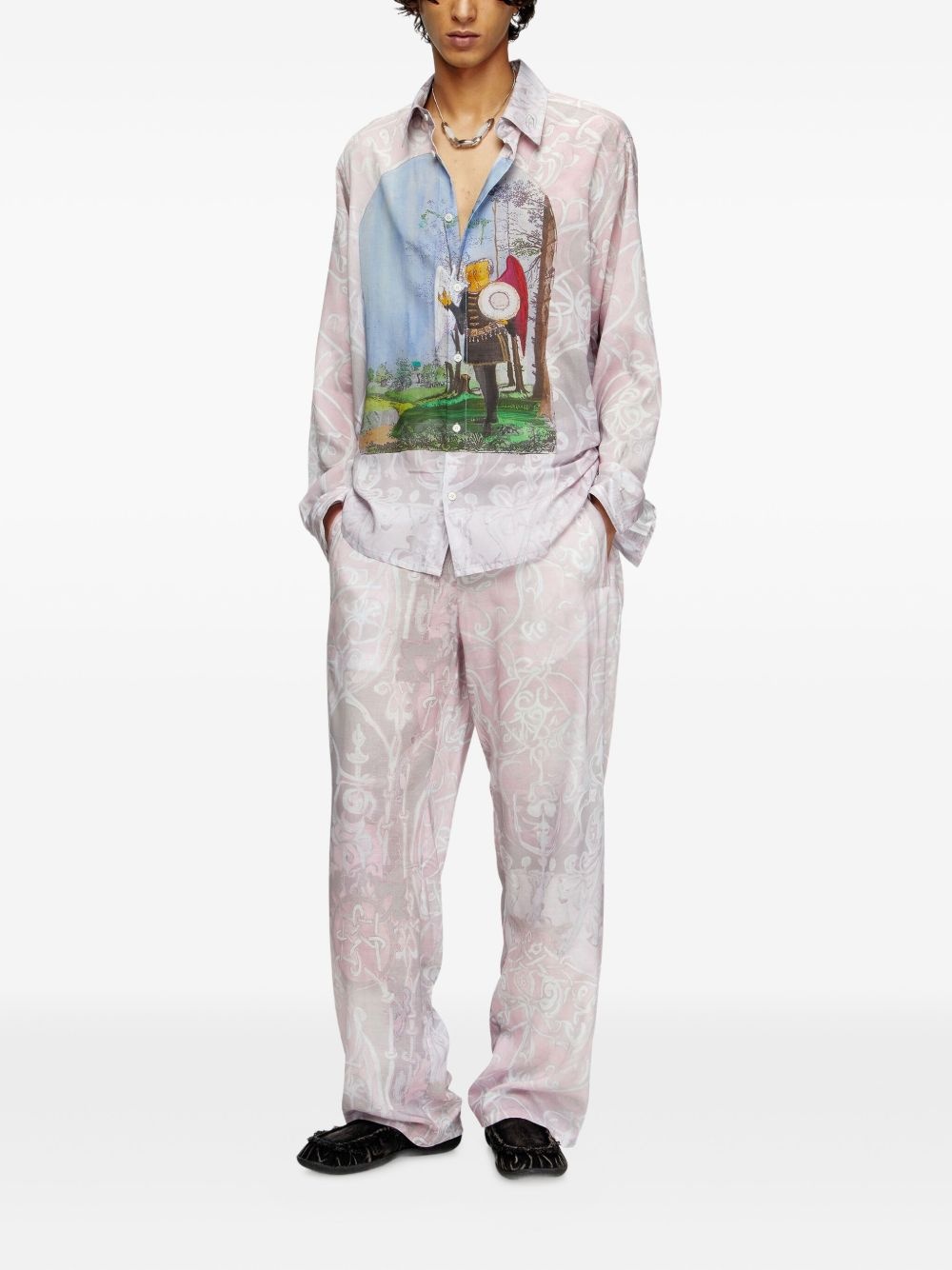 S-Simply-A-Ajfw graphic-printed shirt - 2