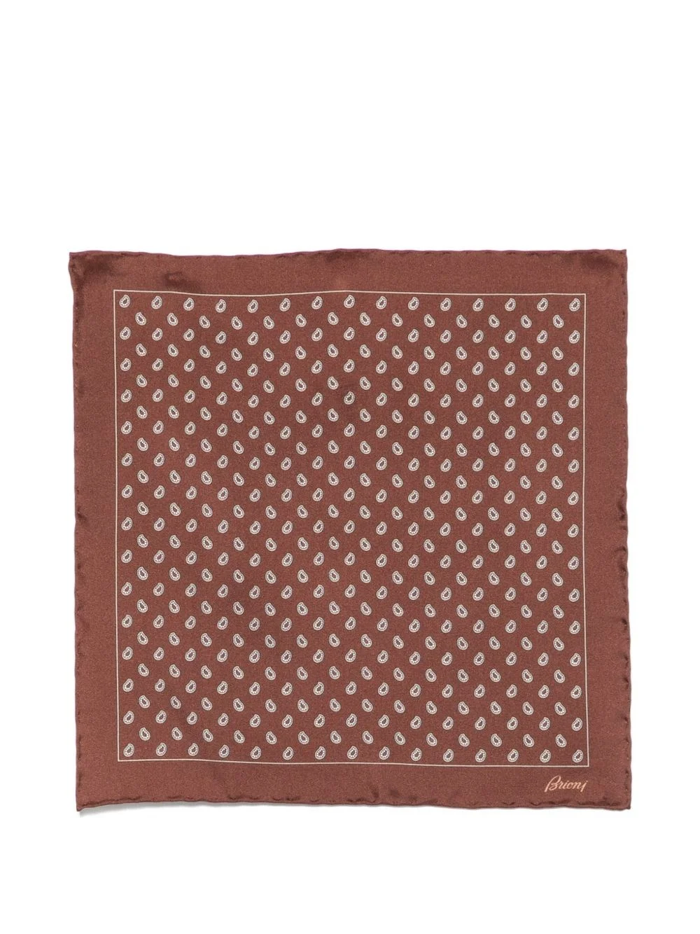 Pritned silk foulard - 1