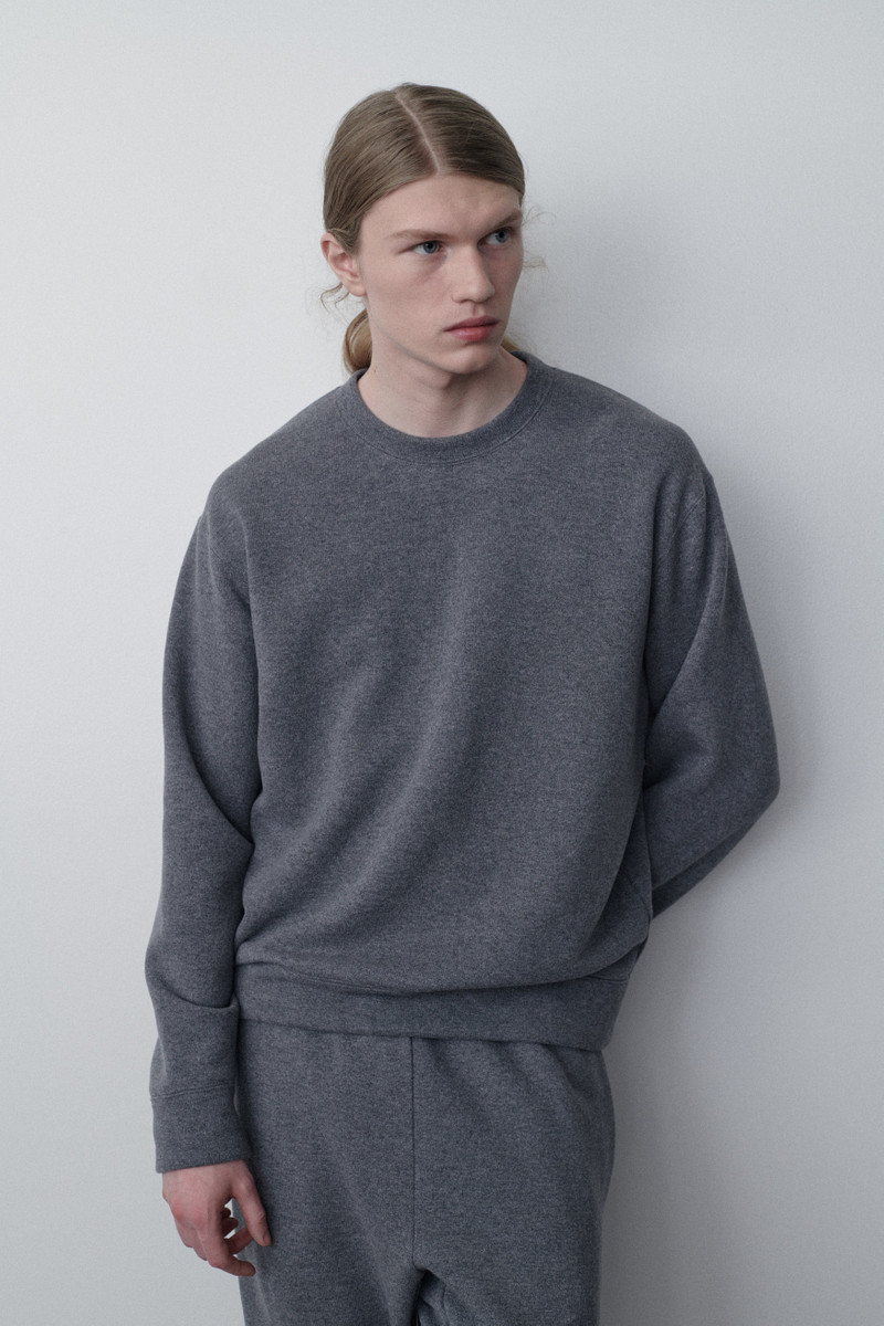 Bamako Sweatshirt in Virgin Wool 4