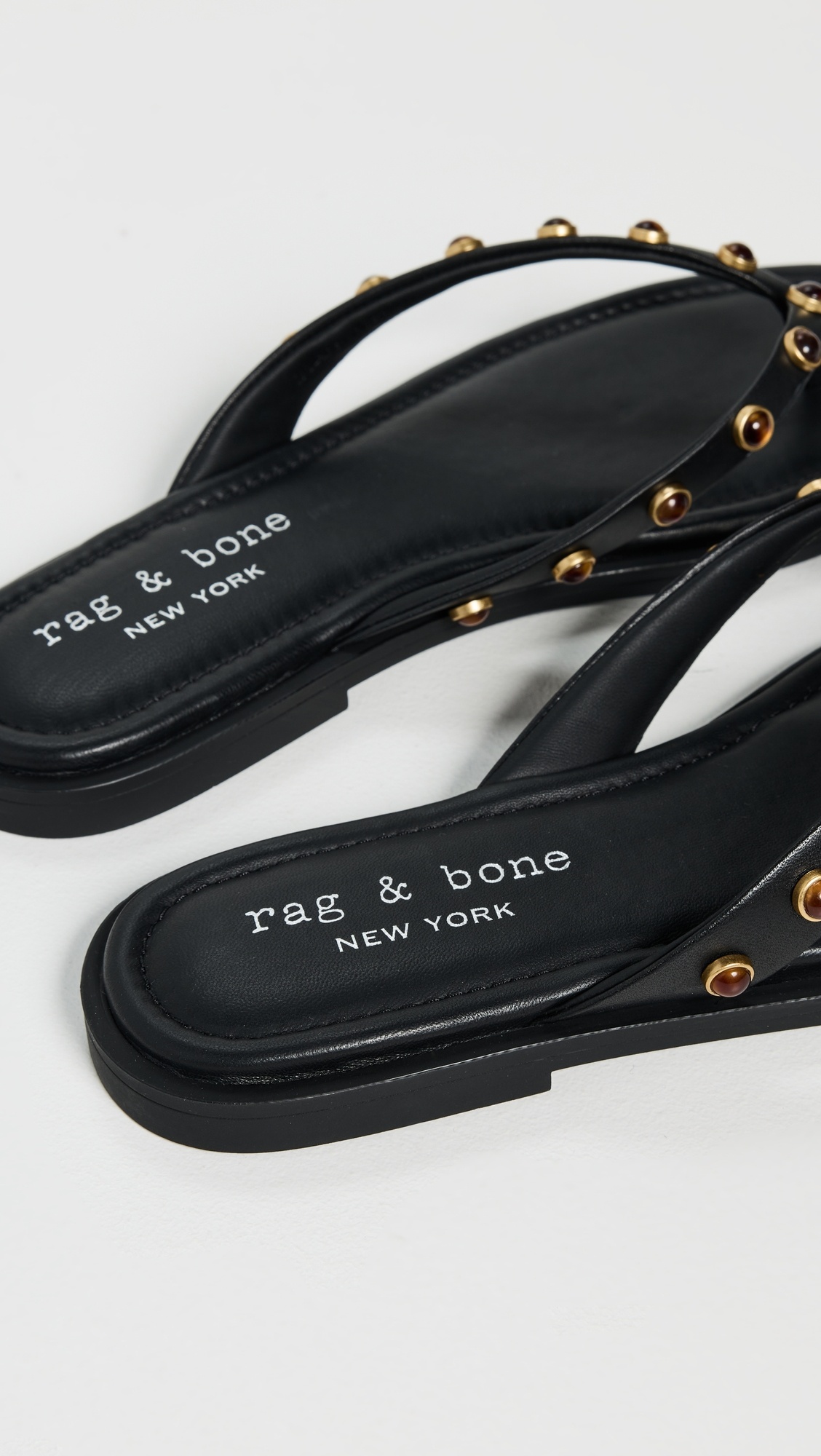 Cabochon Gia Thong Sandals - 3