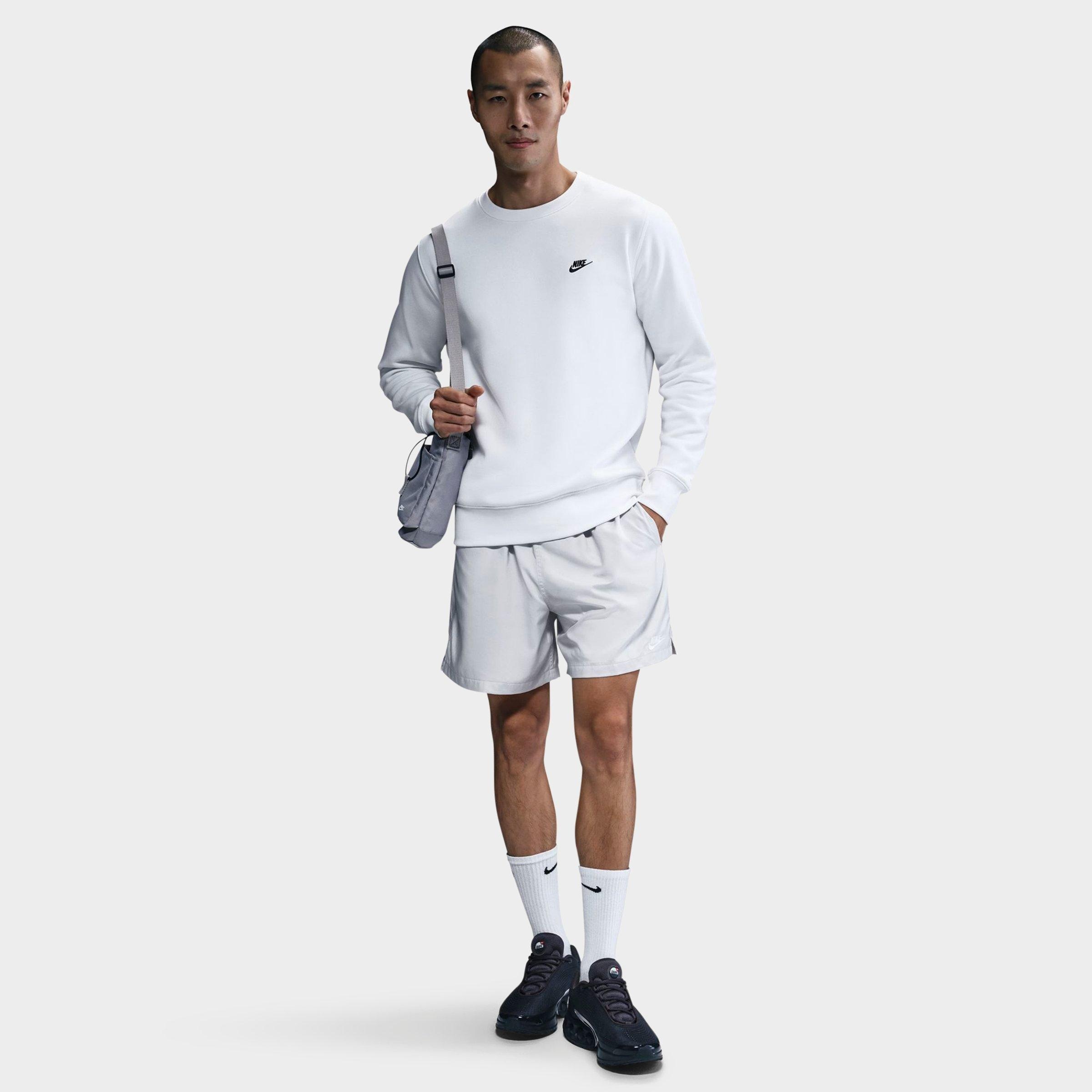 MEN'S NIKE CLUB FLEECE PREMIUM CREWNECK SWEATSHIRT - 2