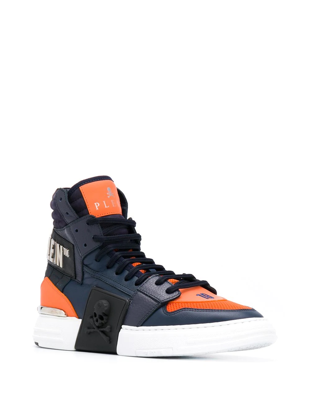 logo hi-top sneakers  - 2