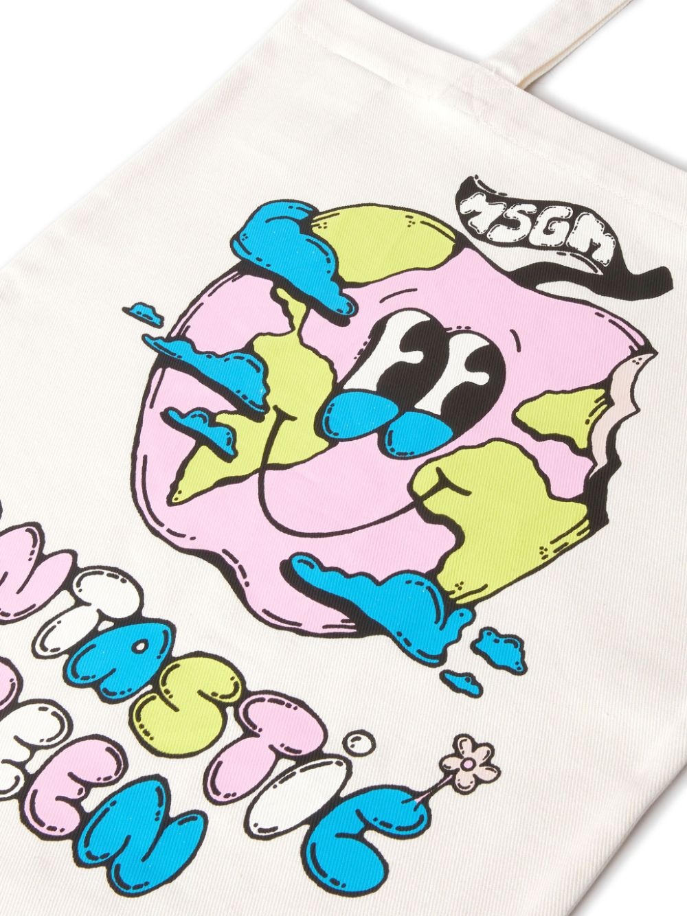 graphic-print tote bag - 3