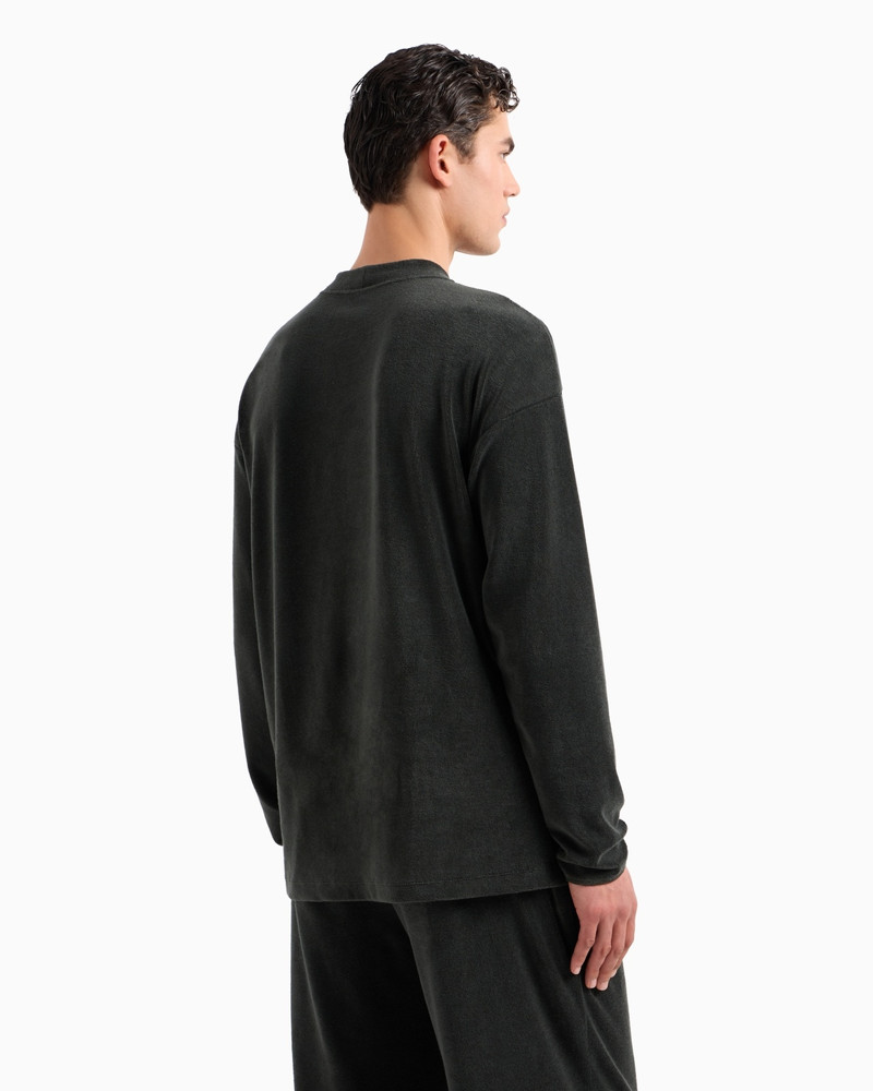 COTTON-BLEND CREW-NECK JUMPER 3