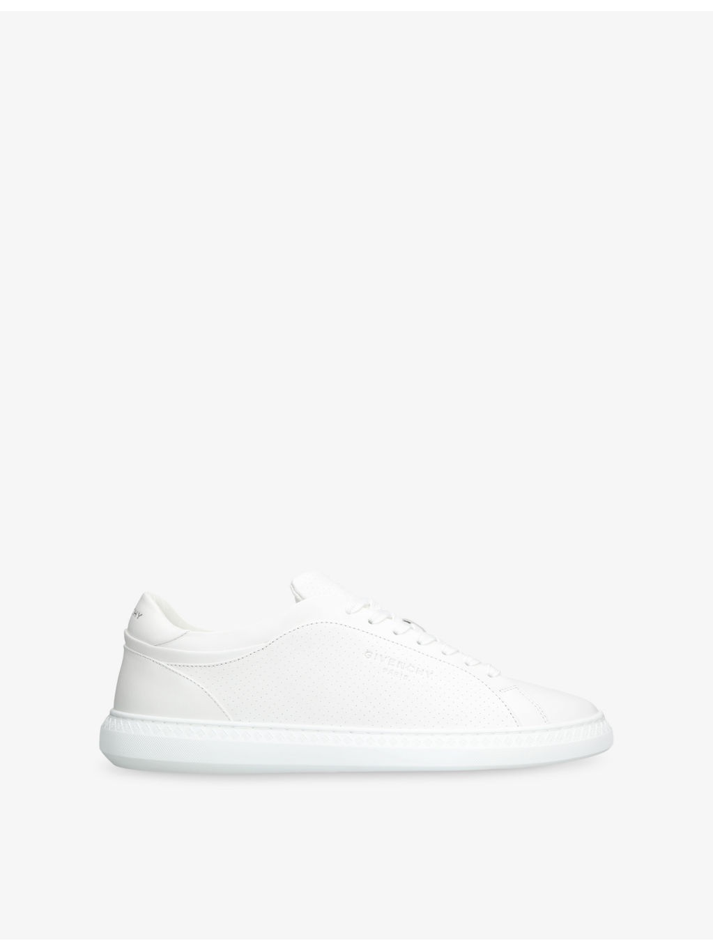 G Set Elastic Leather Low-Top Trainers - 1
