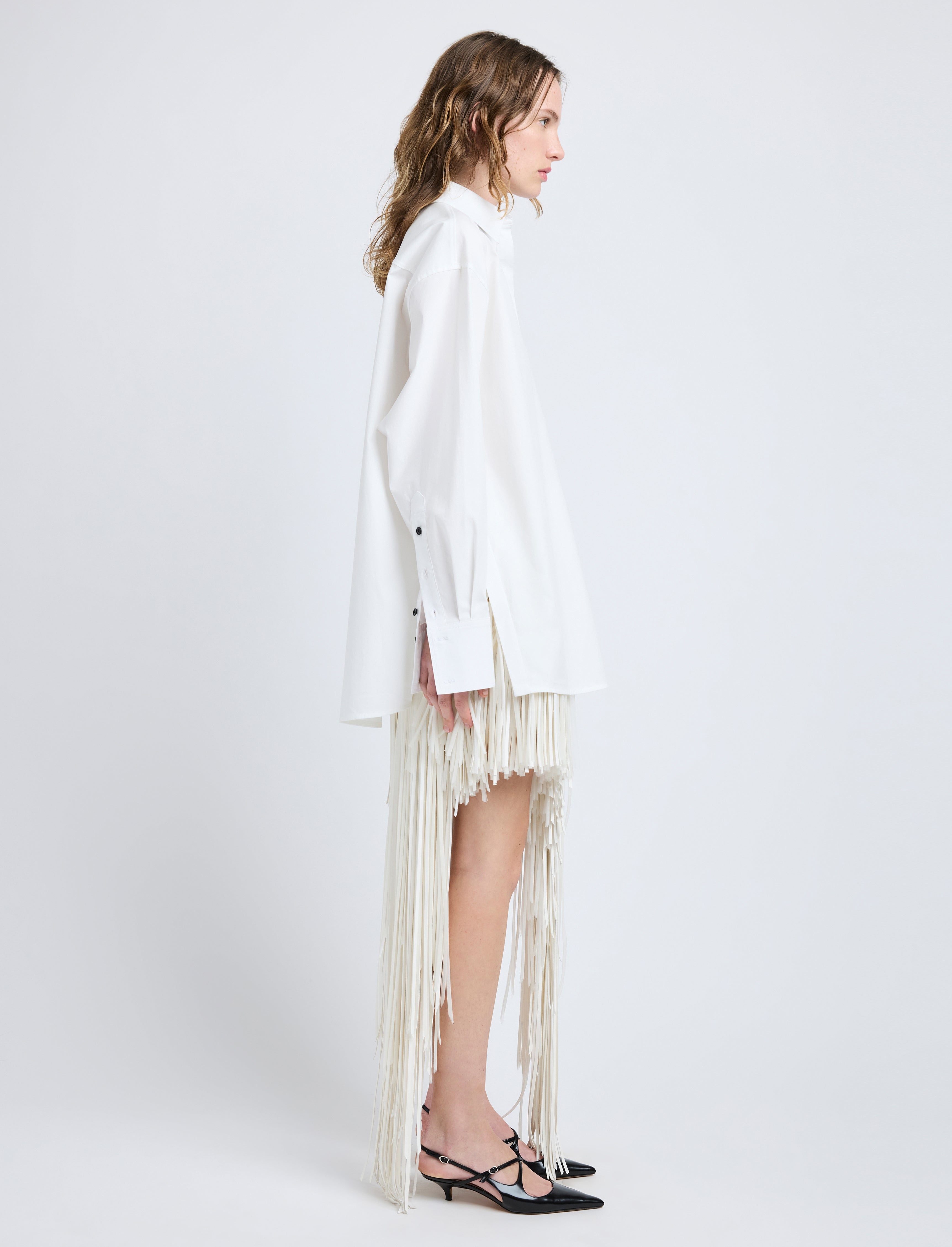 Addy Shirt in Compact Cotton Poplin - 4
