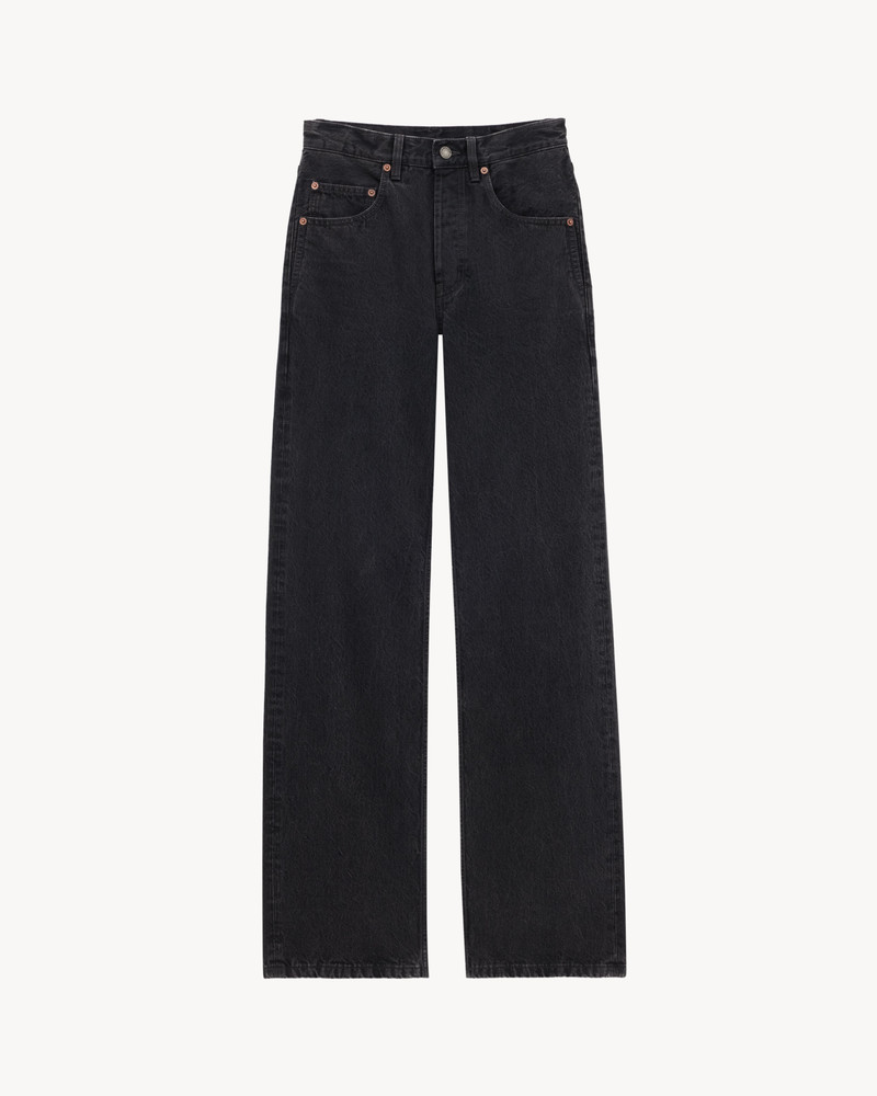 90'S BAGGY JEANS IN BLACK ROCK DENIM - 1