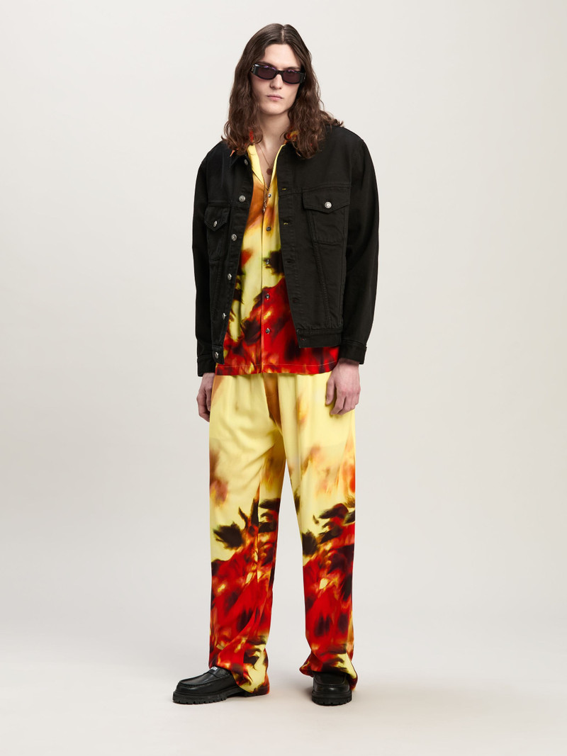 Palm Angels Monogram Series Denim Jacket outlook