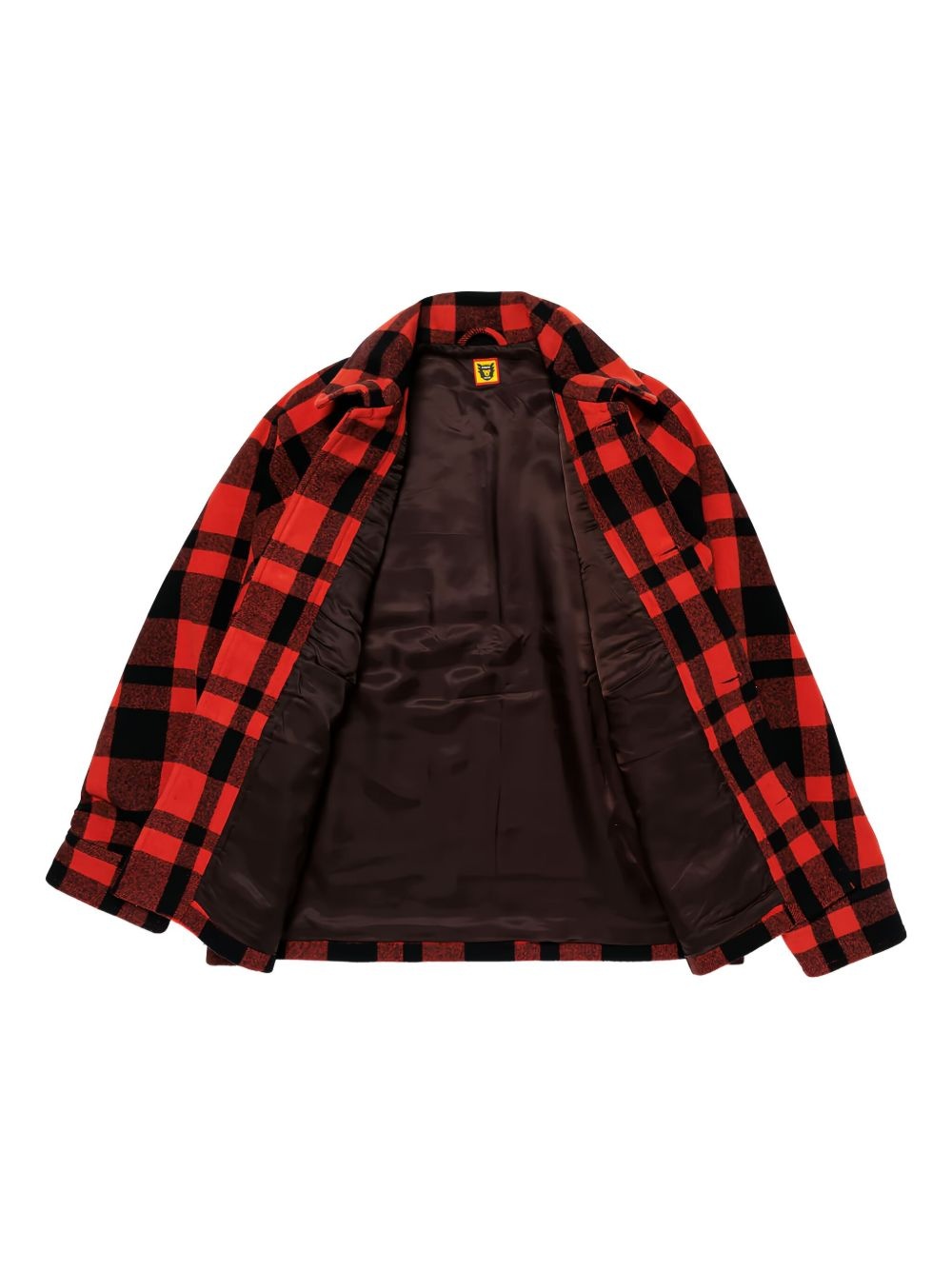 checked shirt jacket - 3