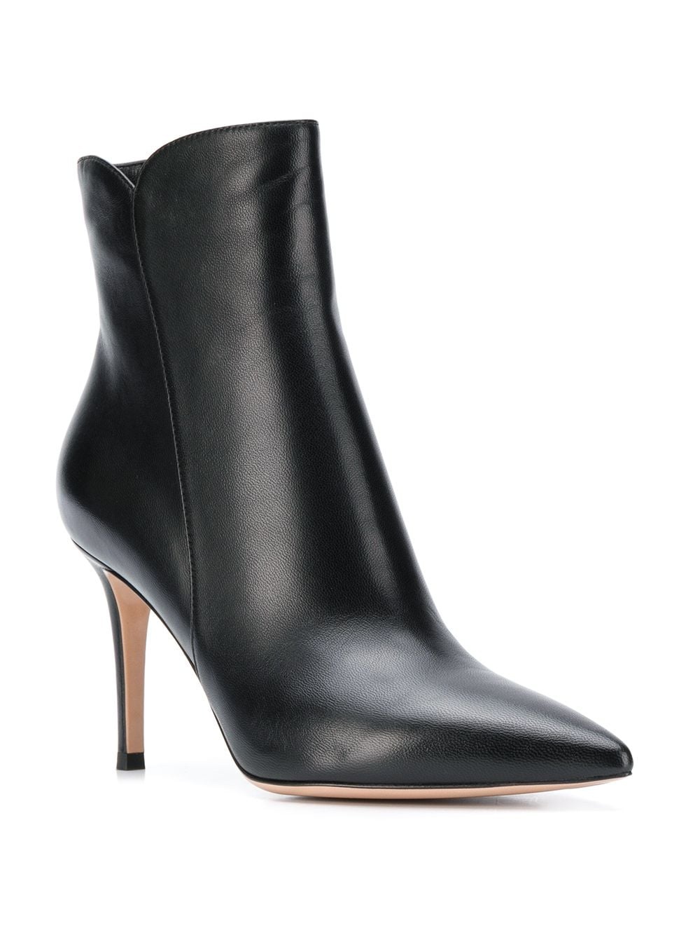 Levy 85mm leather ankle boots - 2