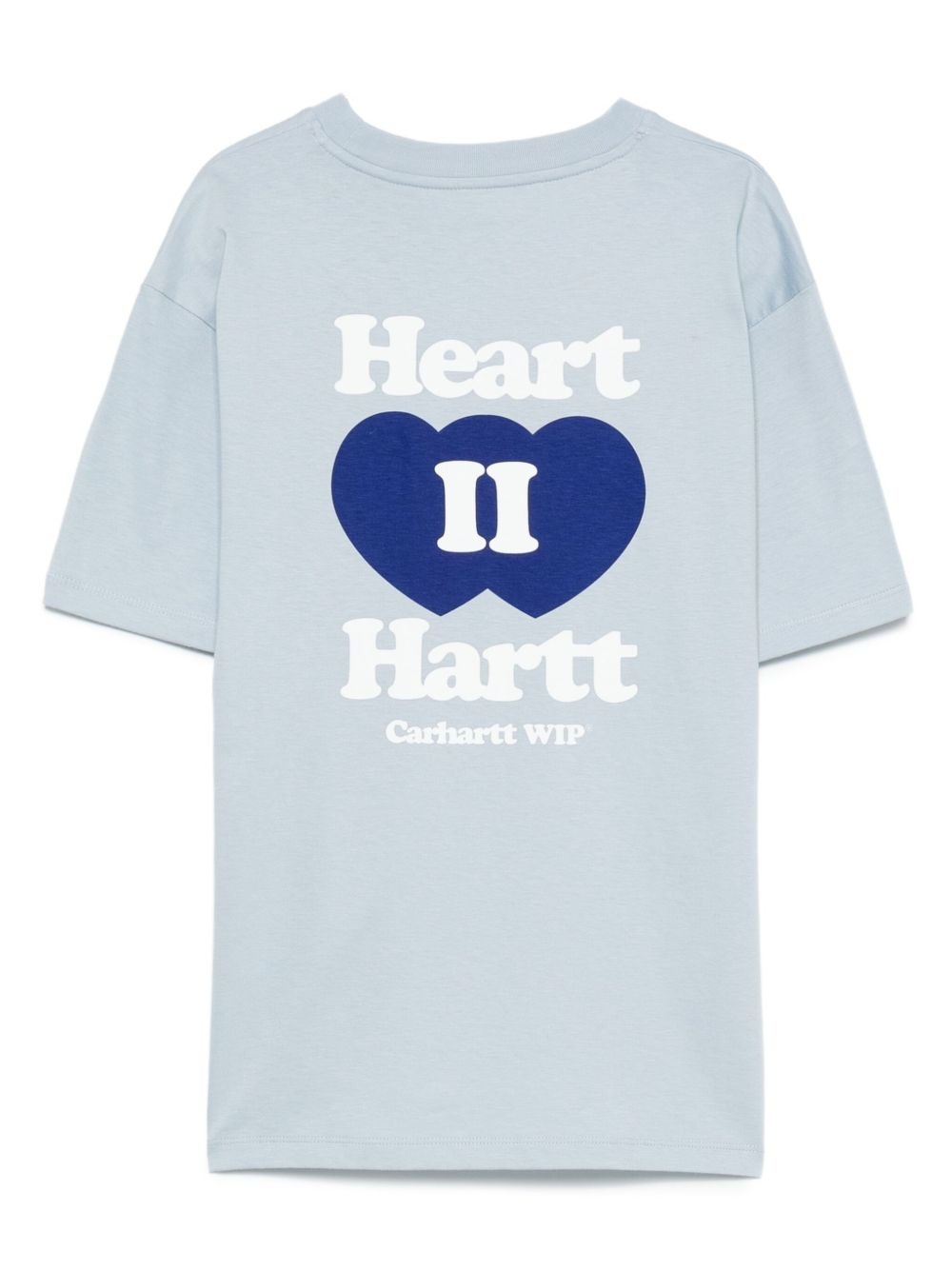 heart-print cotton T-shirt - 2