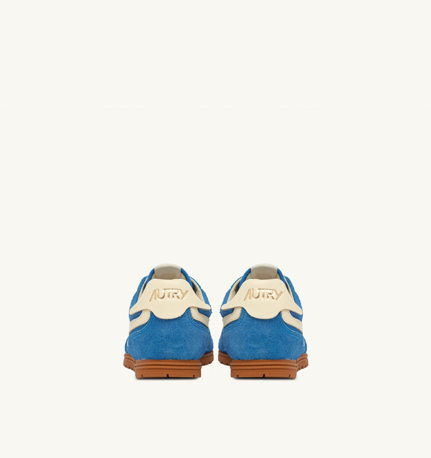 SNEAKERS WINDSPIN IN SUEDE AND LEATHER COLOR BLUE YATCH AND RUTABAGA - 3