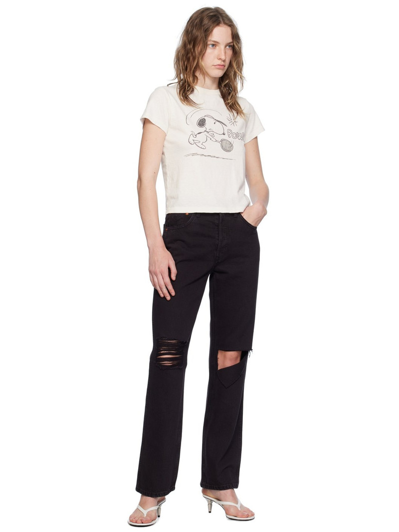 RE/DONE Black High-Rise Loose Jeans outlook