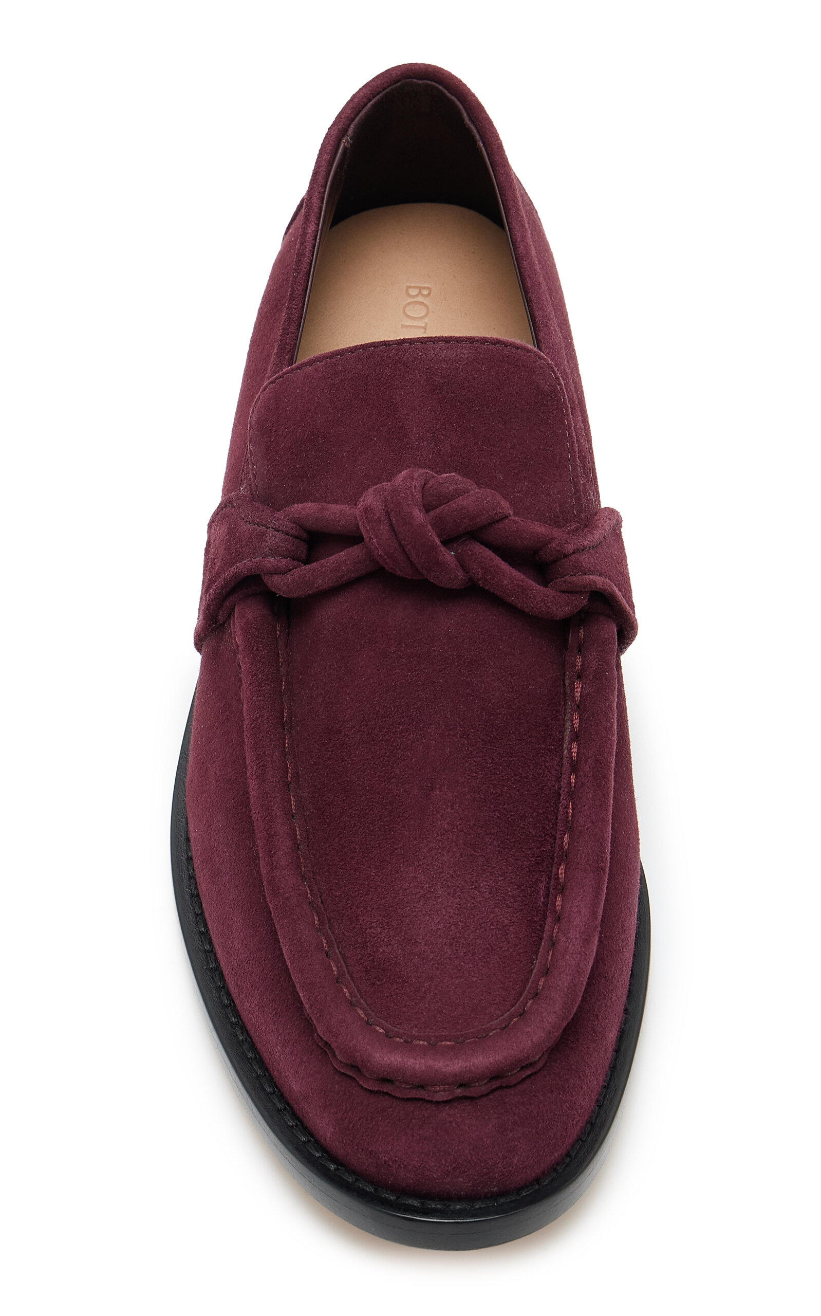 Astaire Suede Loafers burgundy - 3