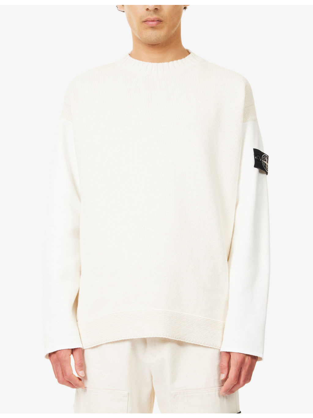 Special Projects Raw Beauty Contrast Knitted Sweatshirt - 3