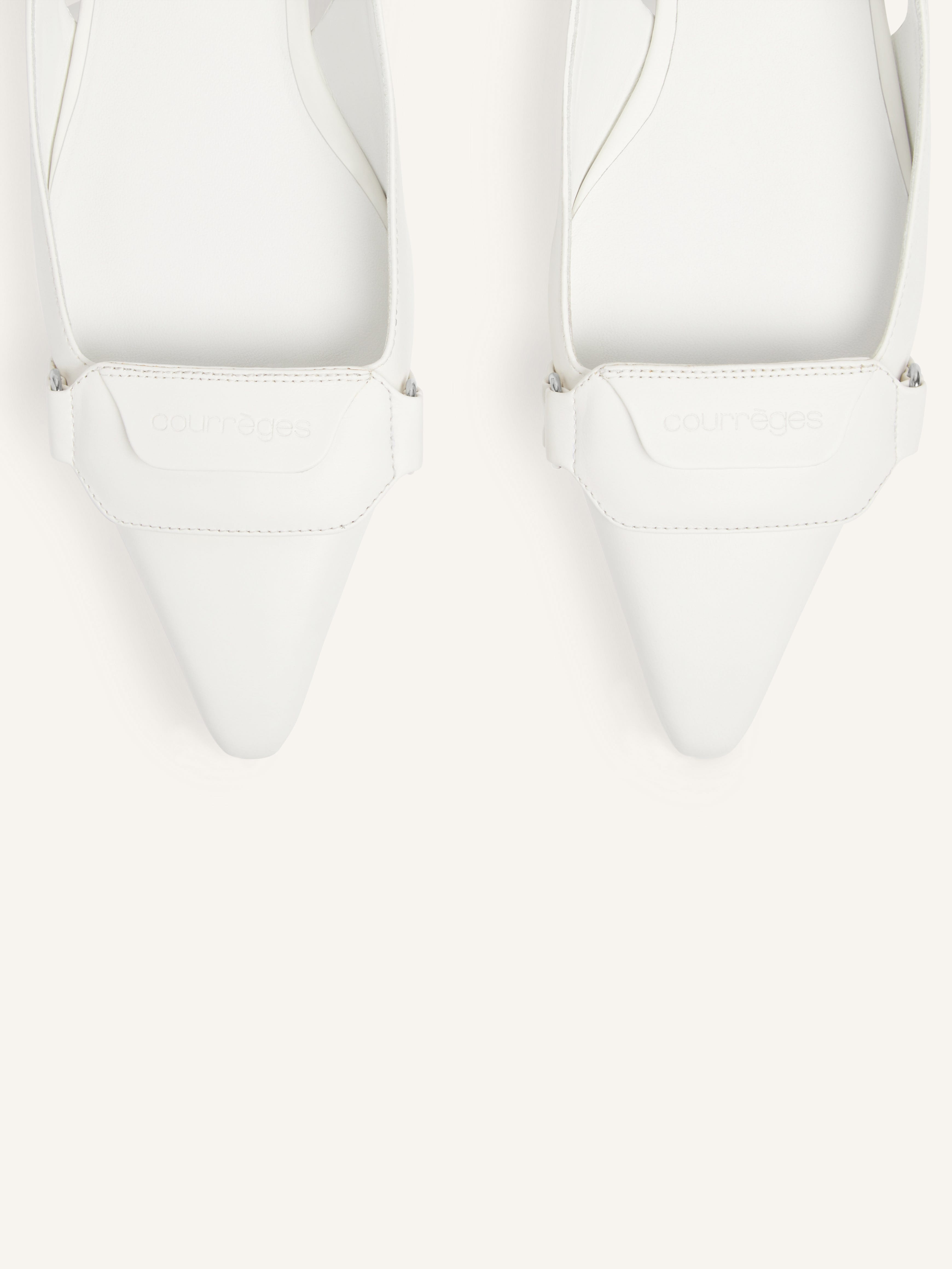 RACER LEATHER SLINGBACK BALLERINAS - 4