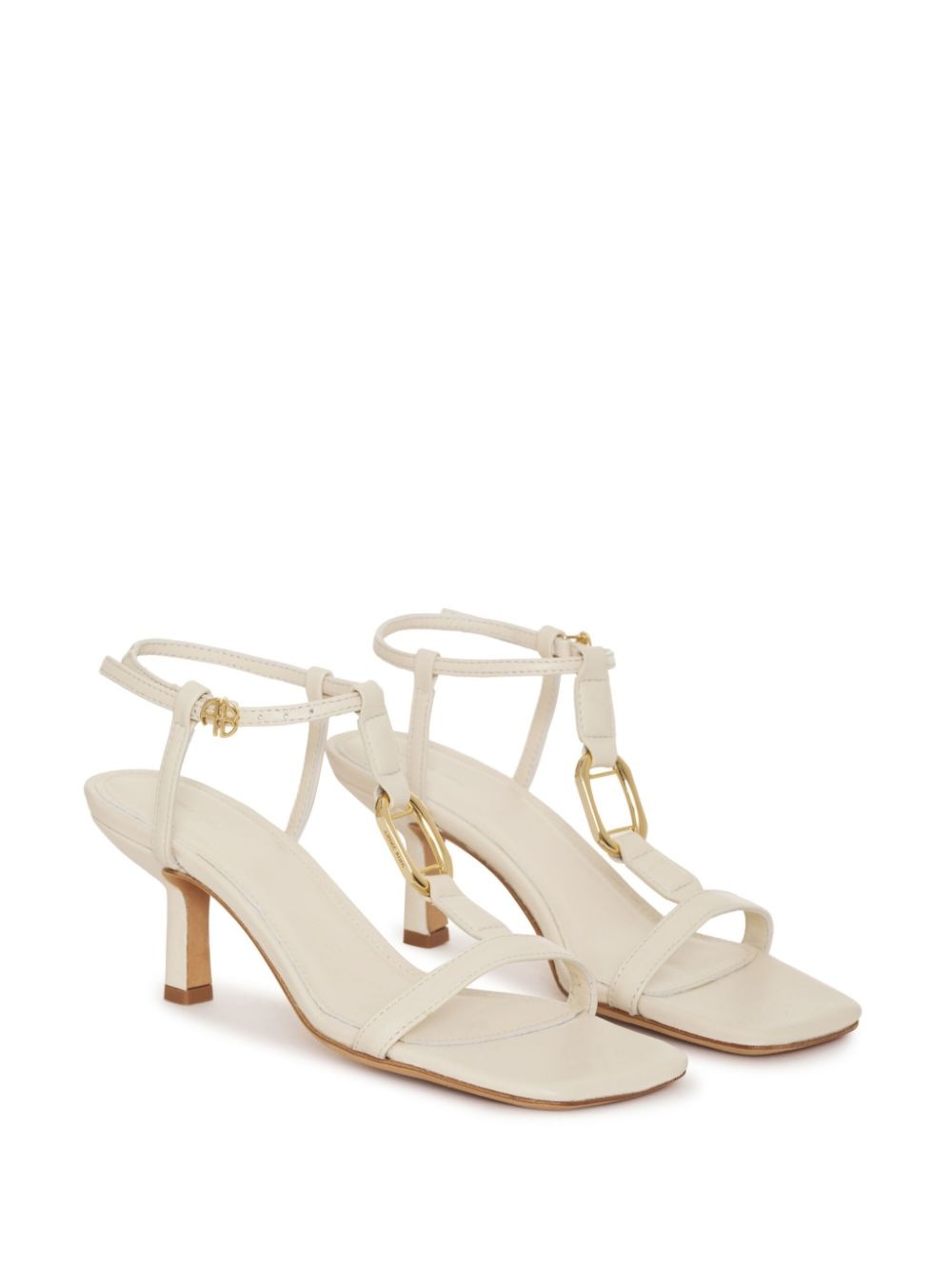 Kiera 50mm square-toe sandals - 2
