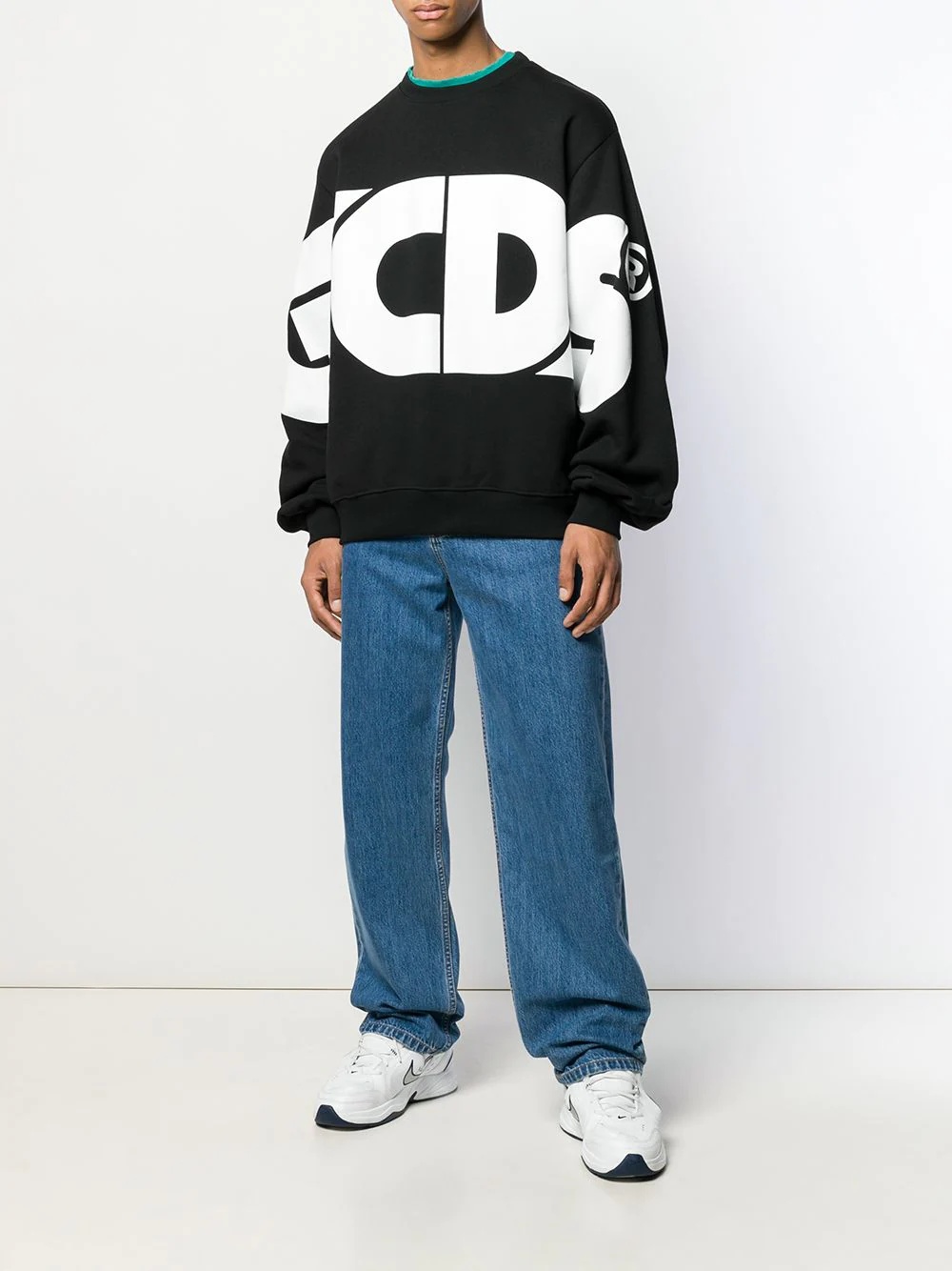 logo print sweatshirt - 2