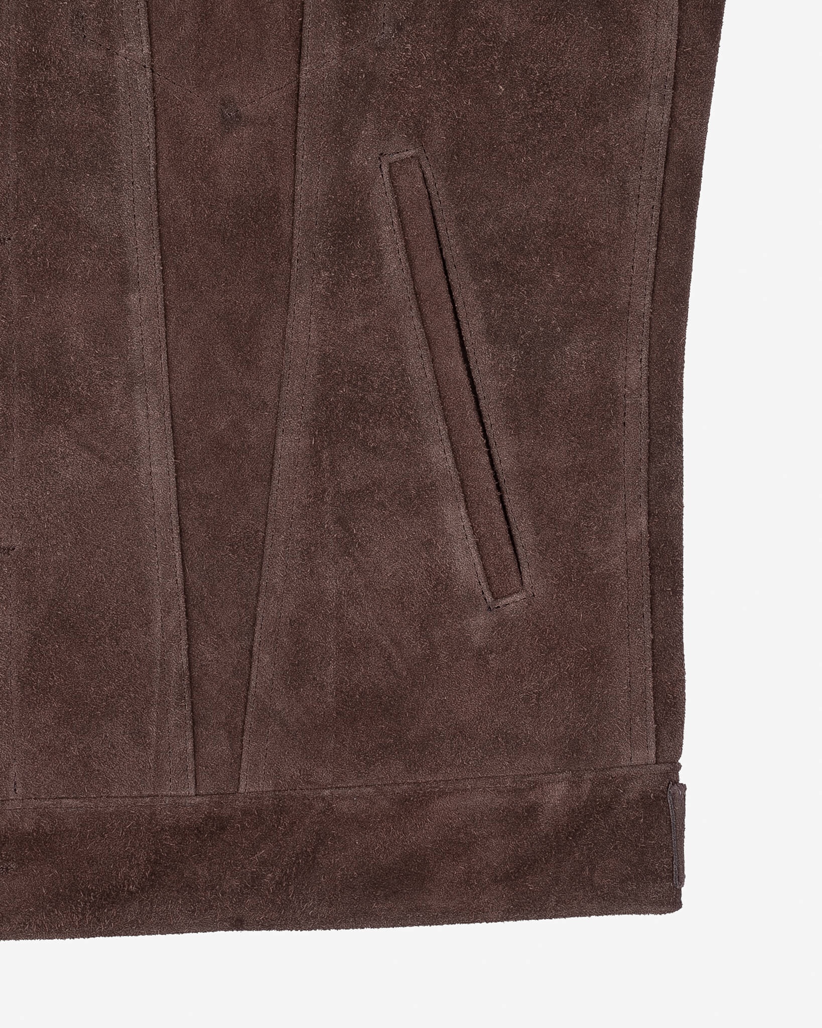IHJ-49-BRN Split Steer Modified Type III Jacket - Brown - 14
