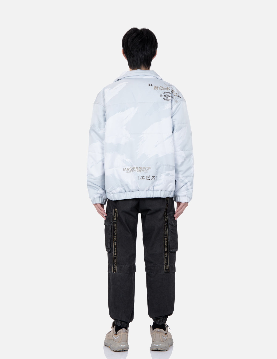 Brush Camouflage Print Padded Jacket - 6