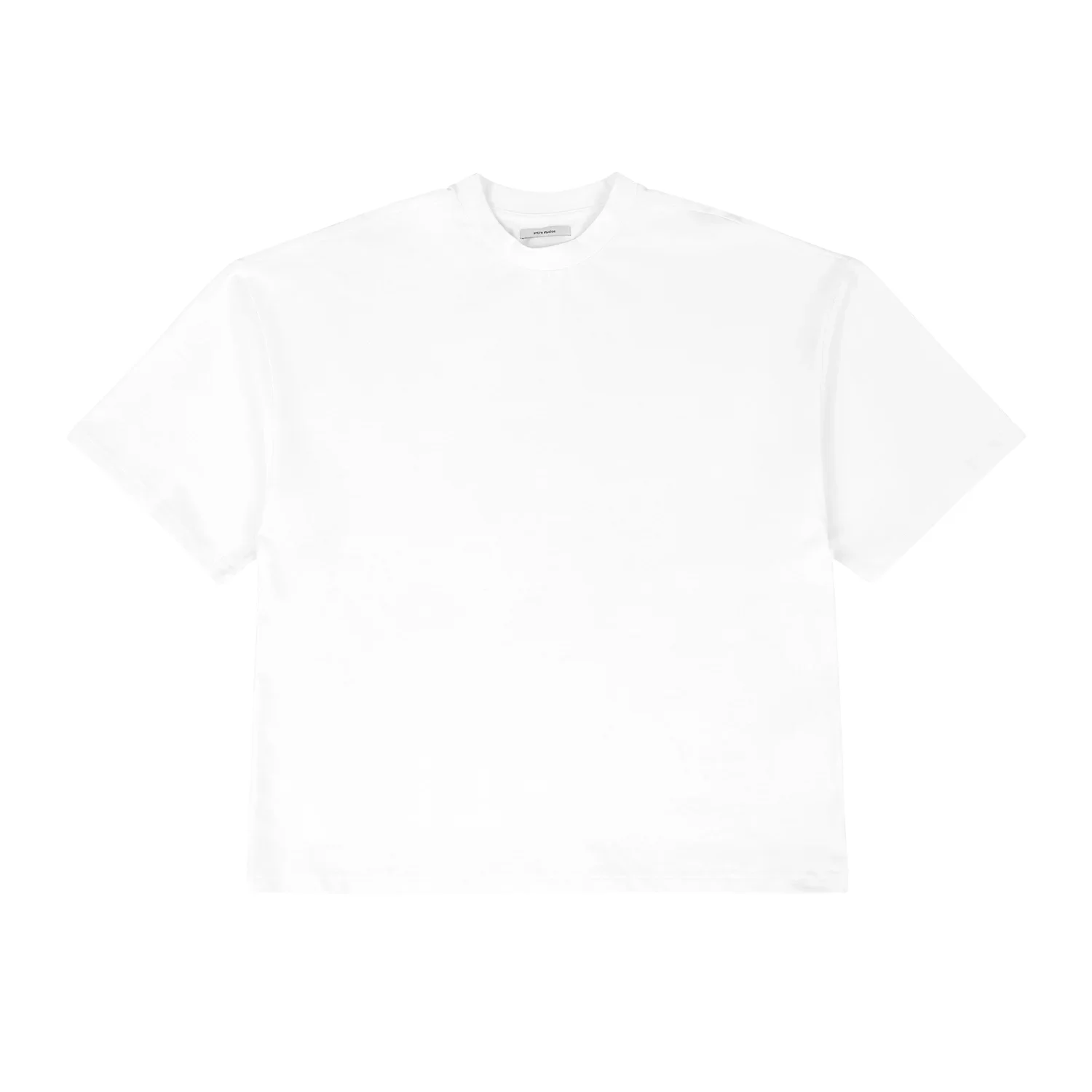 HEAVY BOXY TEE WHITE - 1