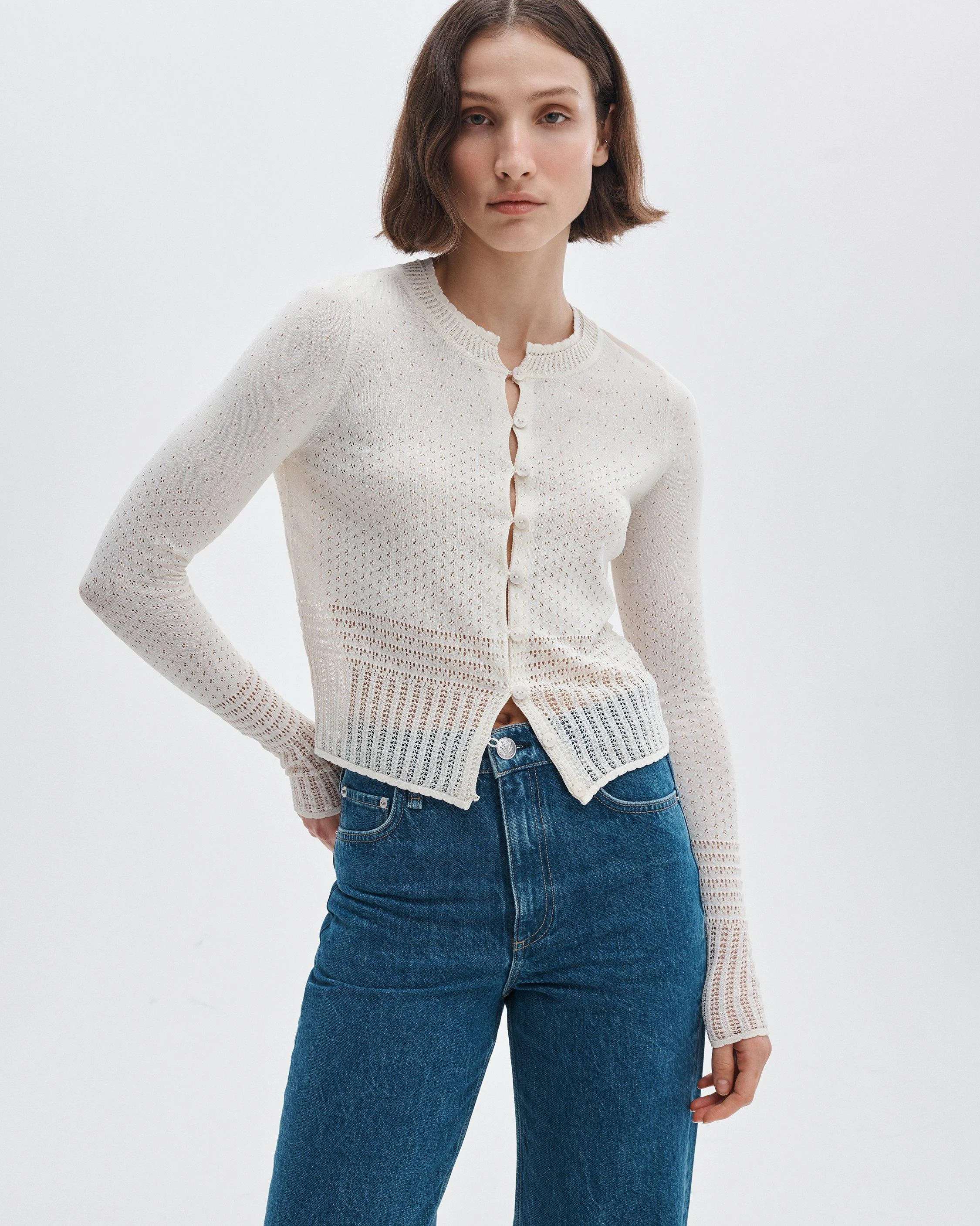 Michelle Pointelle Cardigan - 1