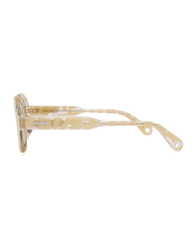 Newman Post Modern Primitive Eye Protection - Milk Tortoise 6