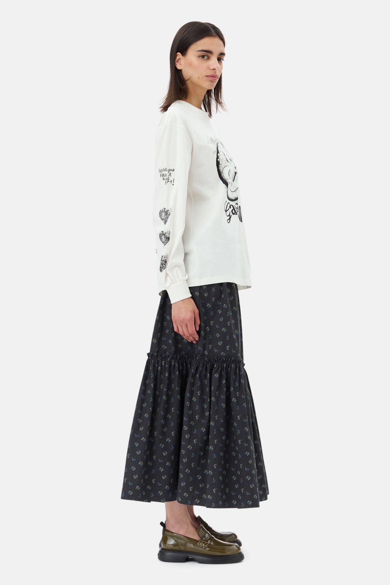 WHITE FUTURE HEAVY LONG SLEEVE T-SHIRT - 4