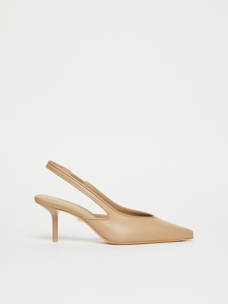 SOFTSLING Nappa leather slingbacks 1