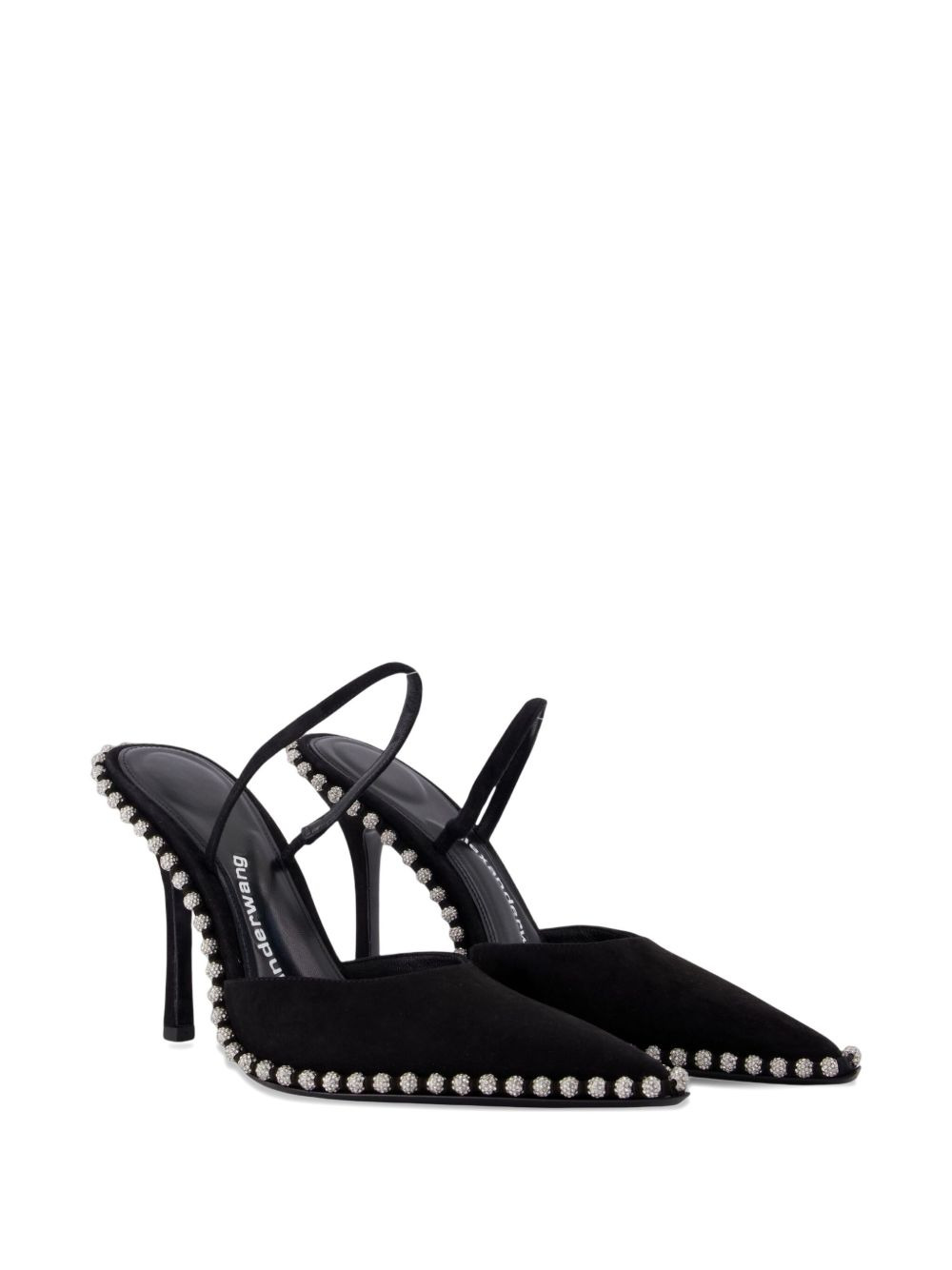 embellished heeled pumps - 2