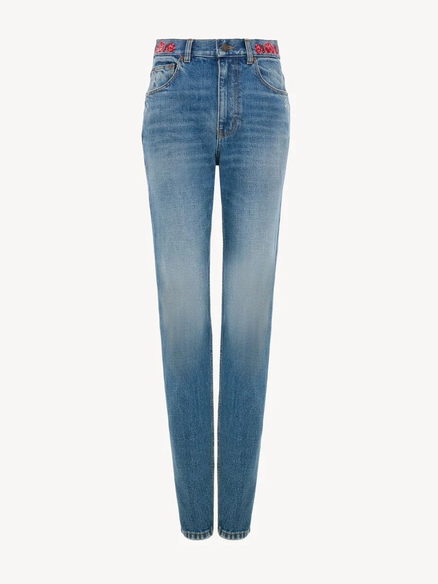 SLIM JEANS IN DENIM - 1
