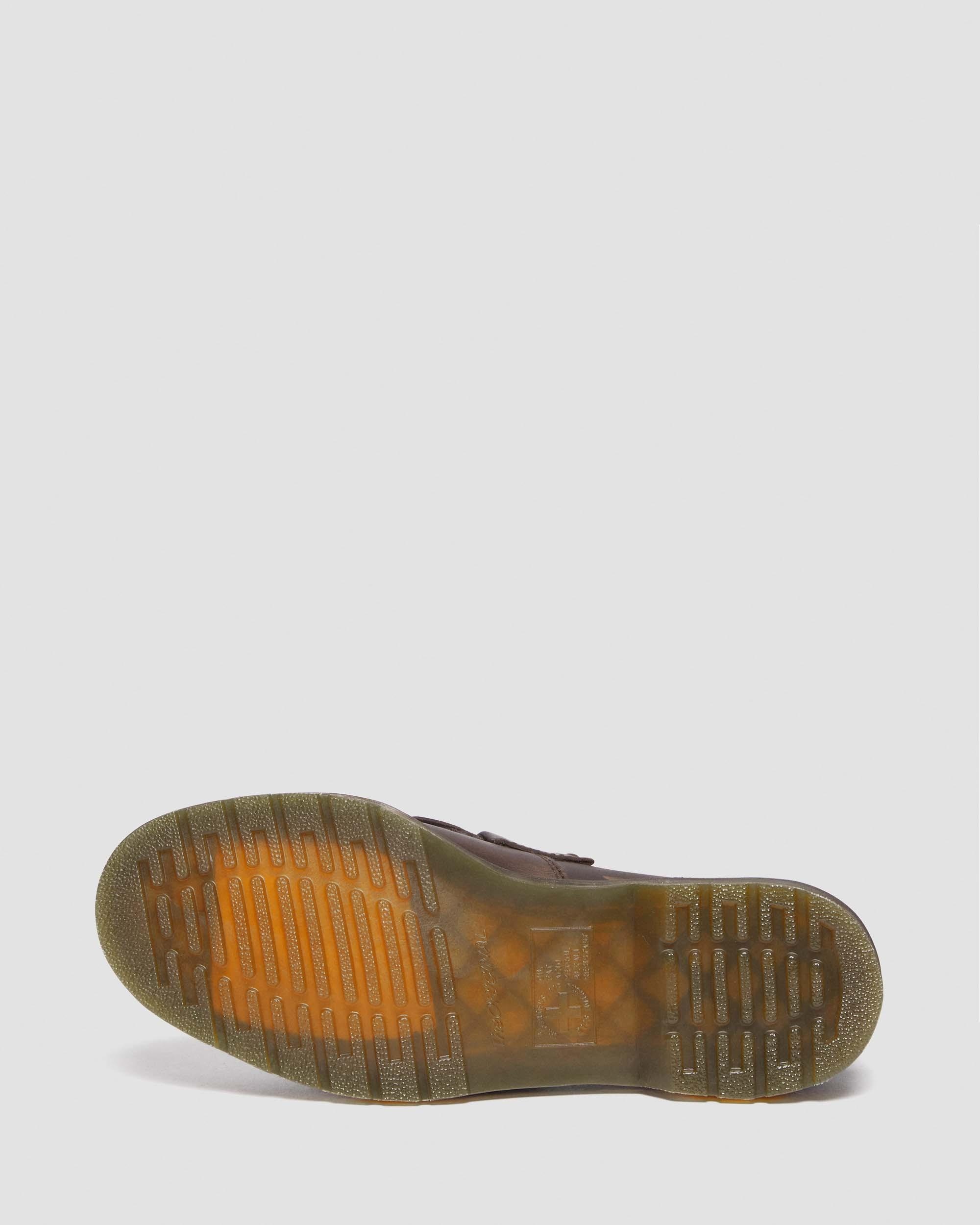 Adrian Crazy Horse Leather Tassel Loafers - 3