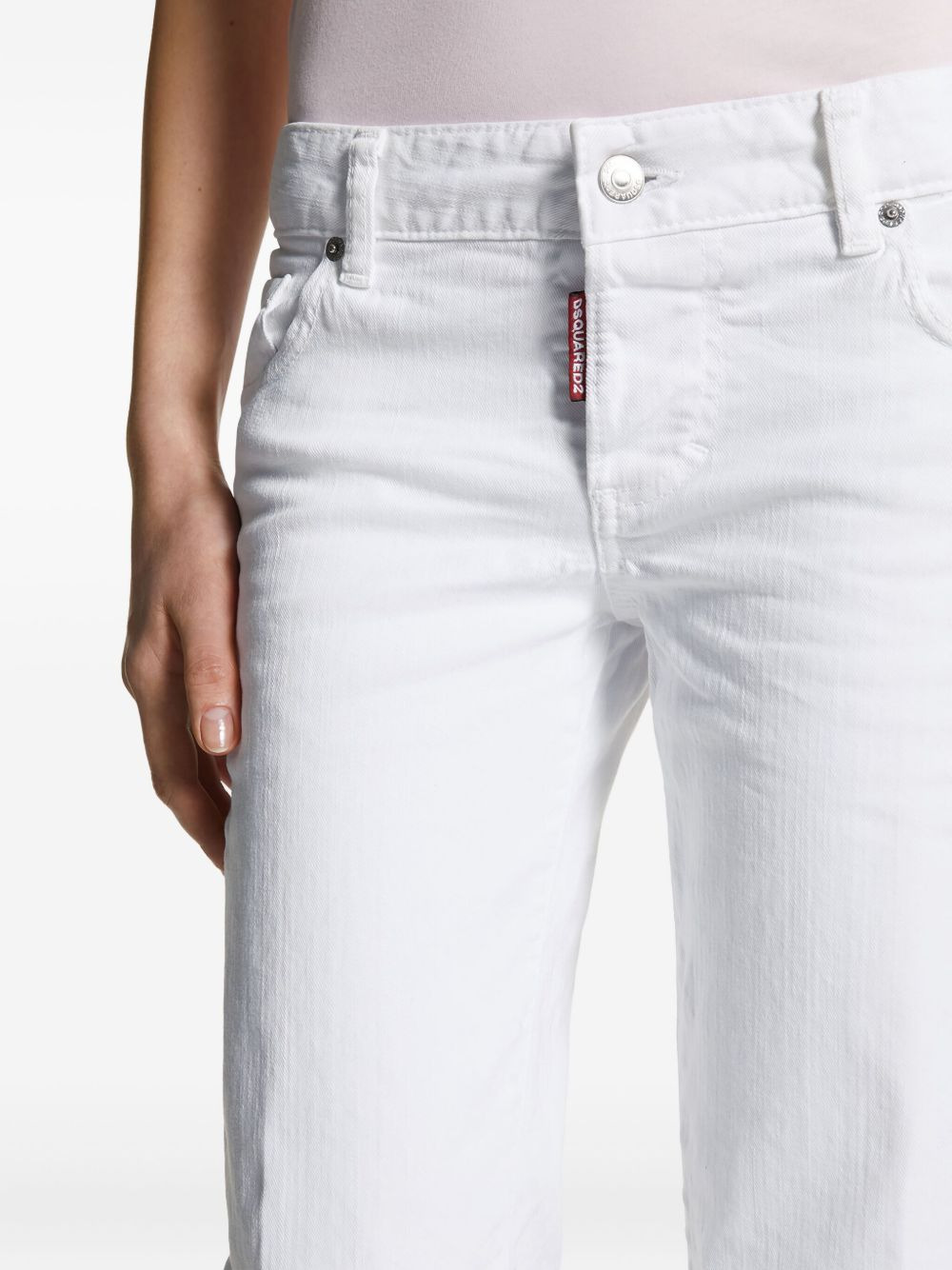 logo-label jeans - 4