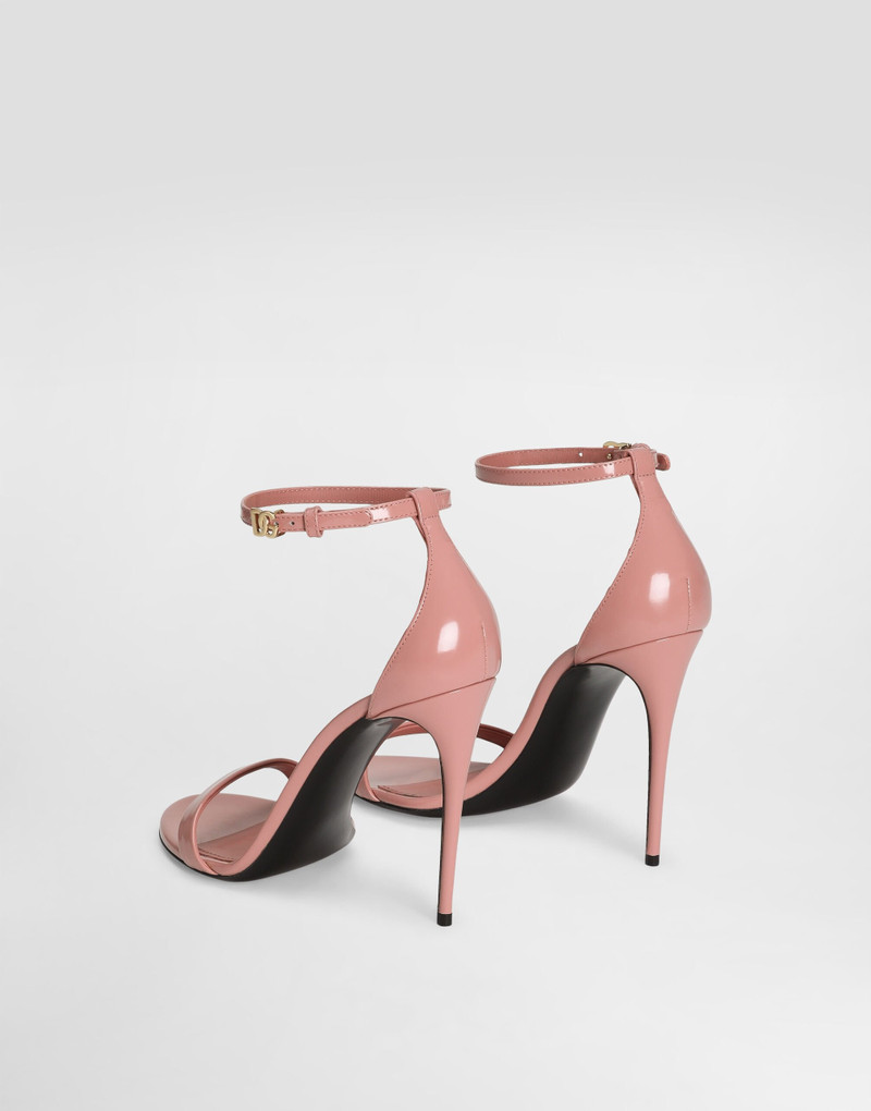 Dolce & Gabbana Polished calfskin sandals outlook