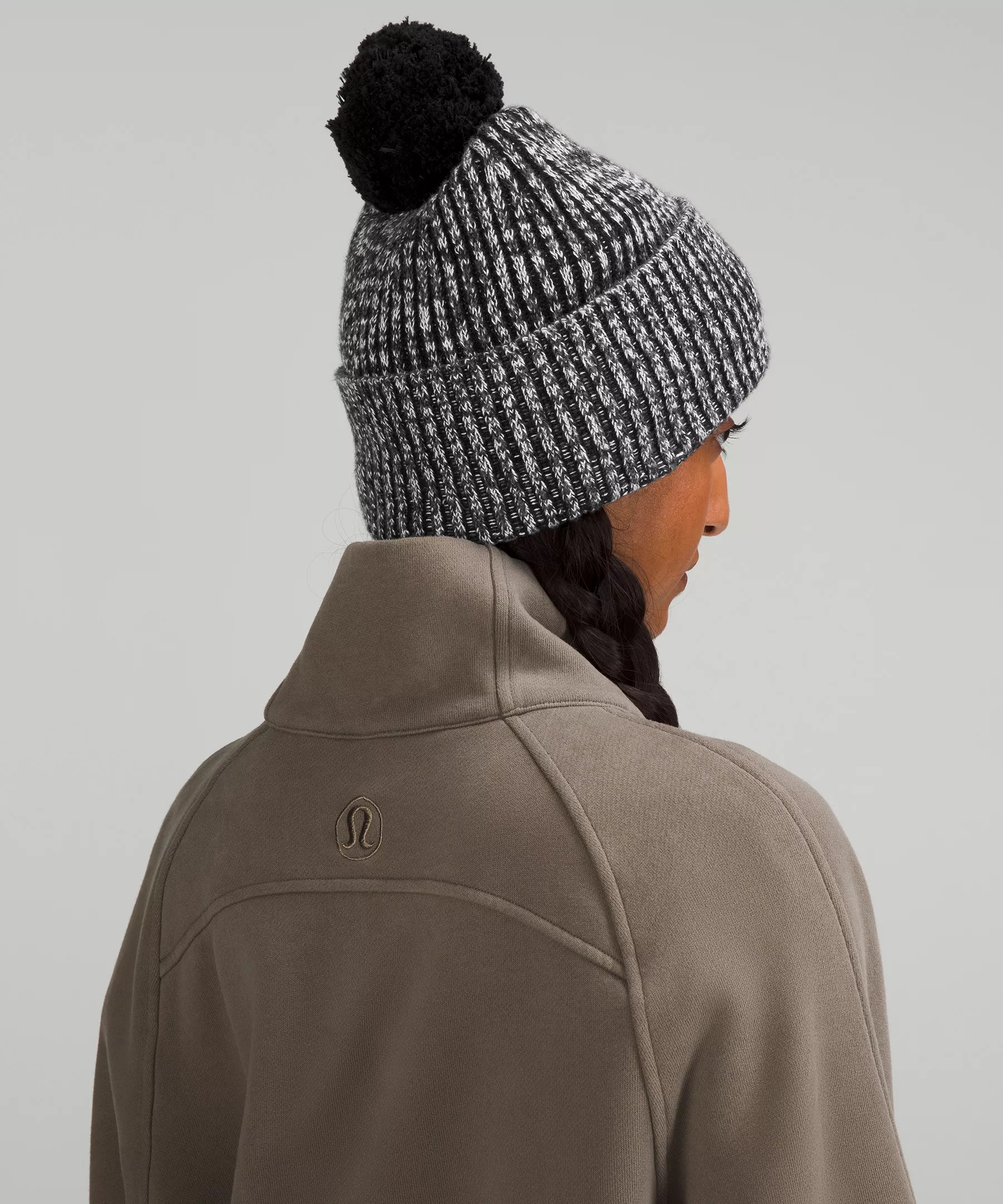 Women's Textured Fleece-Lined Knit Beanie - 4