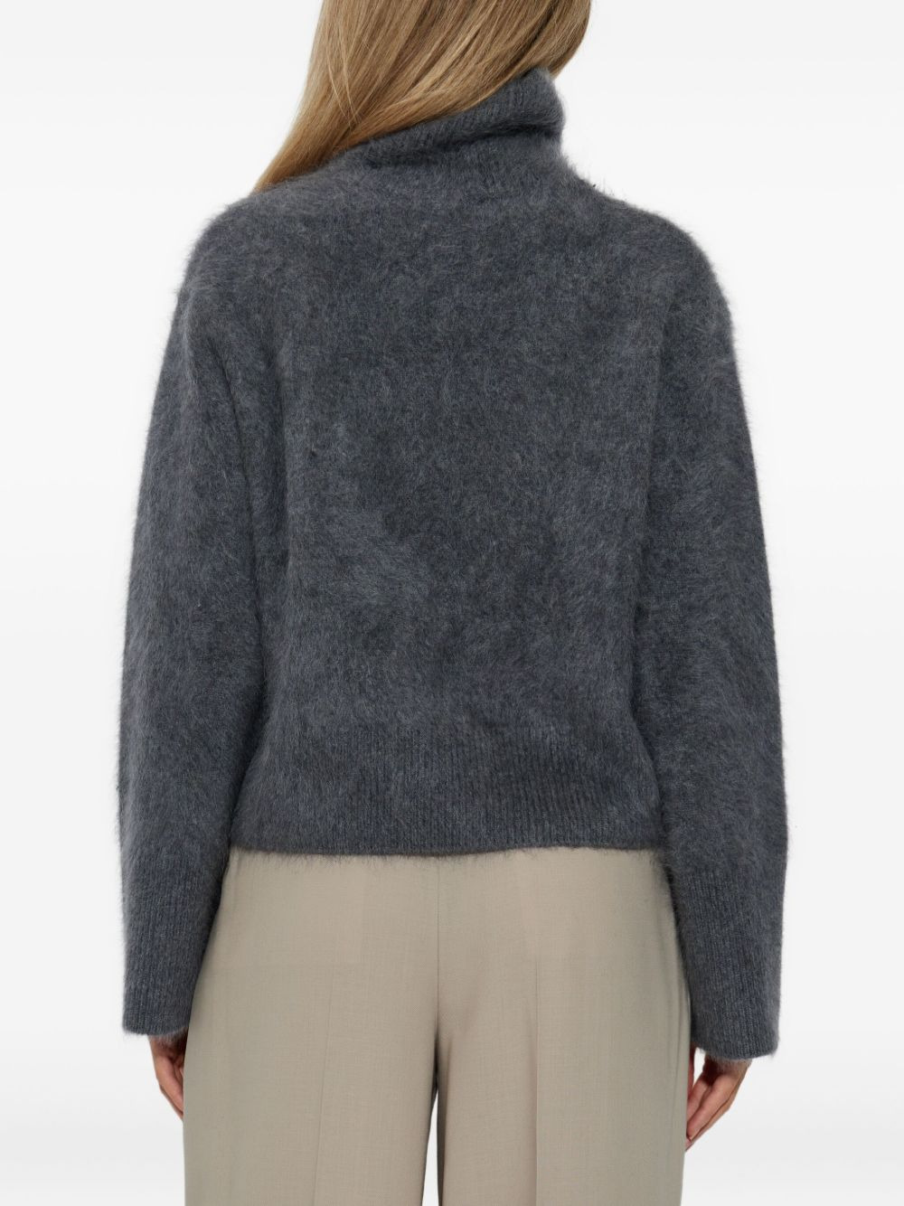 turtleneck cashmere sweater - 4