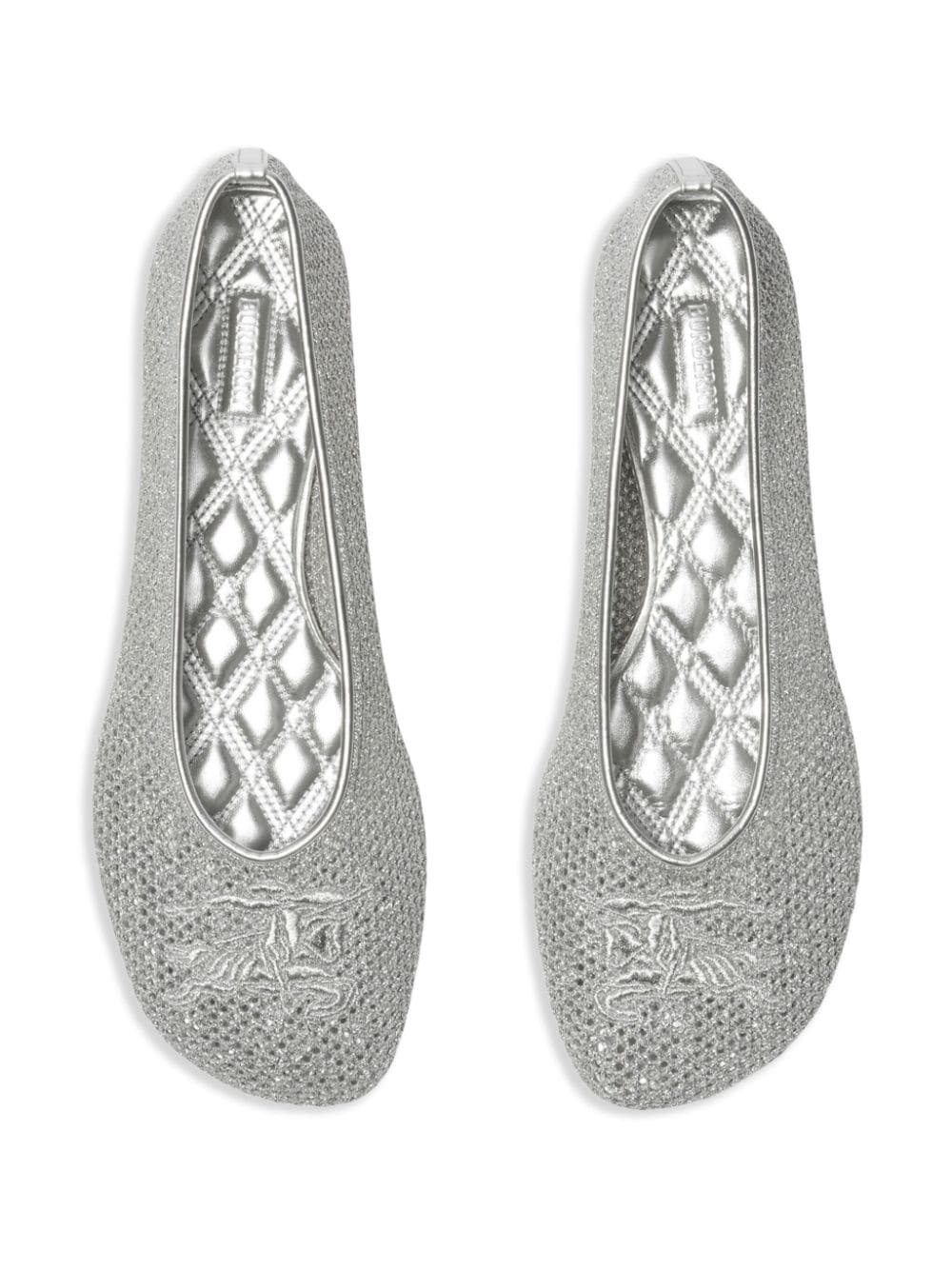 mesh ballerina shoes - 4