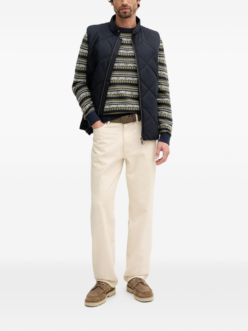 Barbour Topcliffe patterned knit sweater outlook