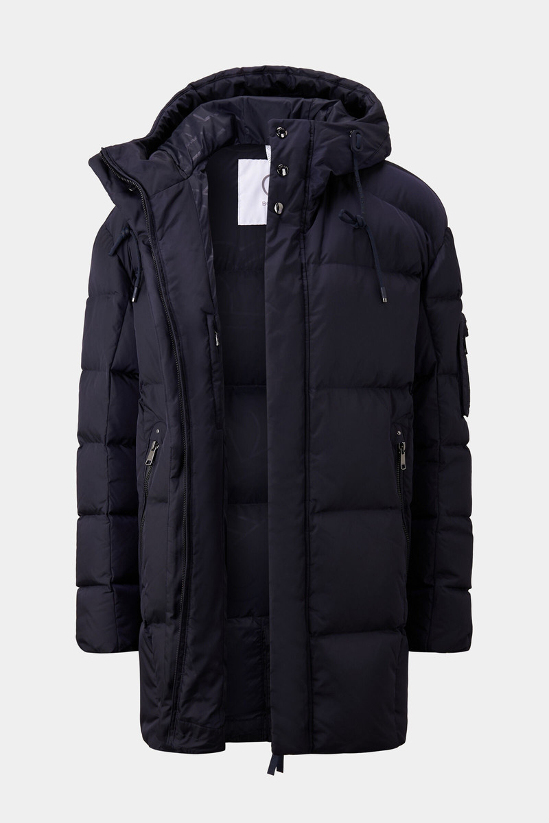 Jones Down jacket in Navy blue 8
