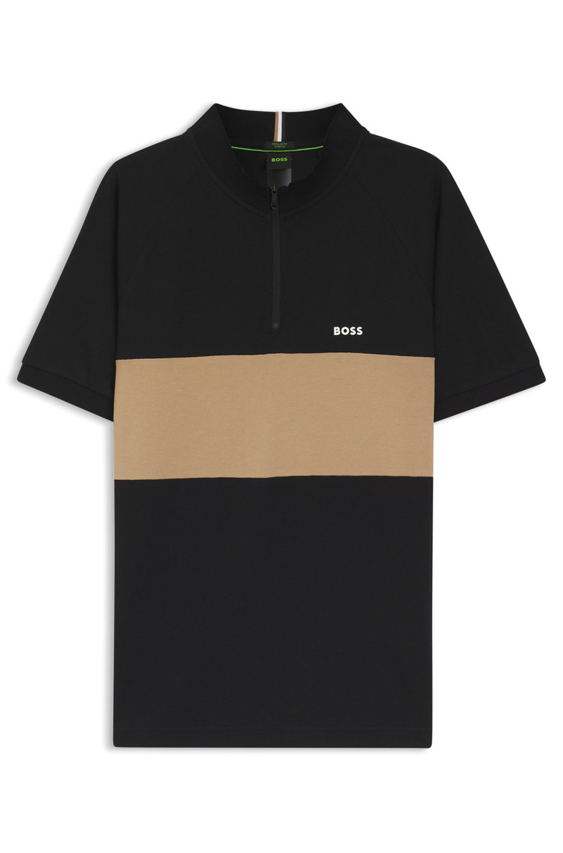 ACTIVE POLO SHIRT WITH BLOCK STRIPE의 특징 1