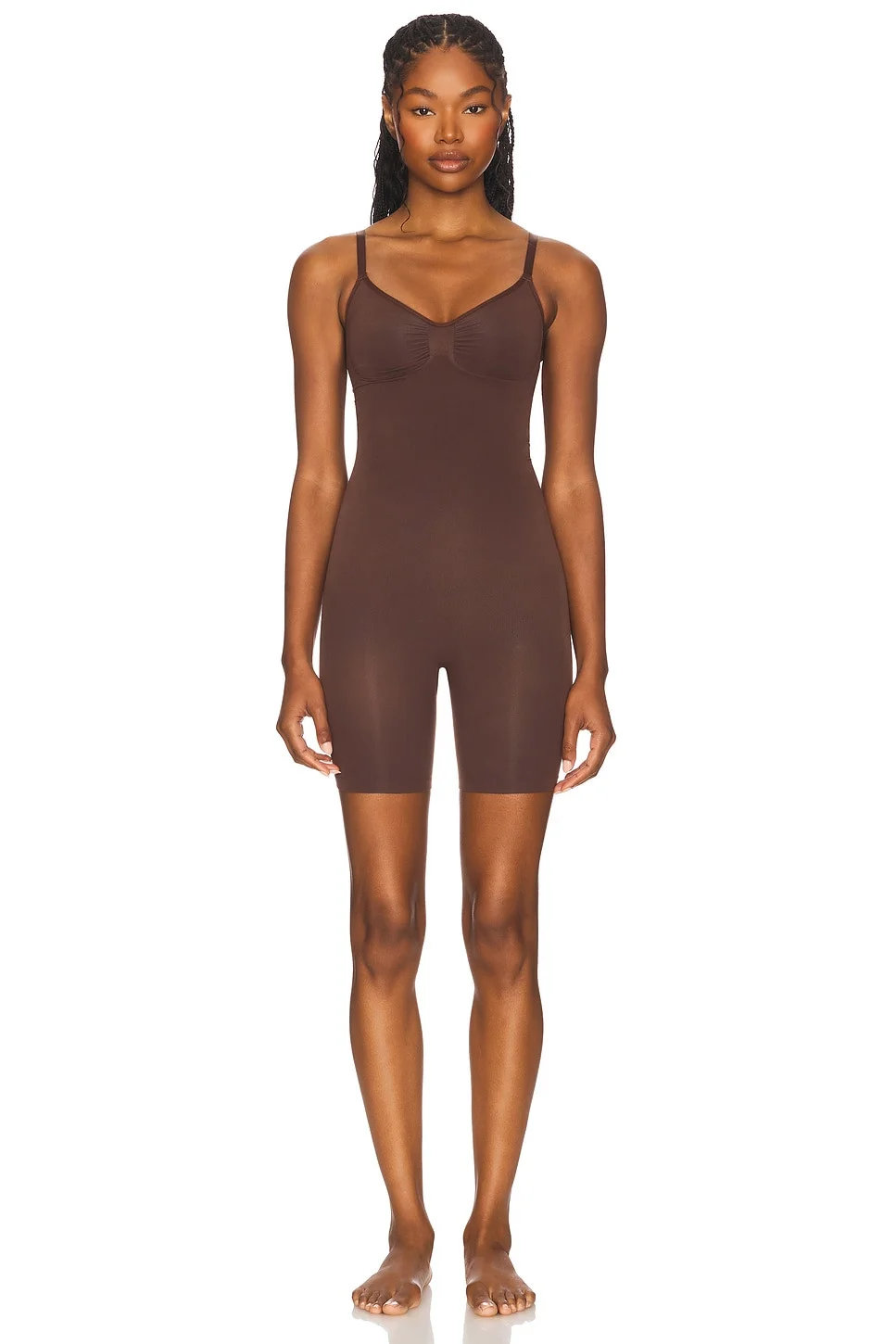 Seamless Sculpt Mid Thigh Bodysuit - 1