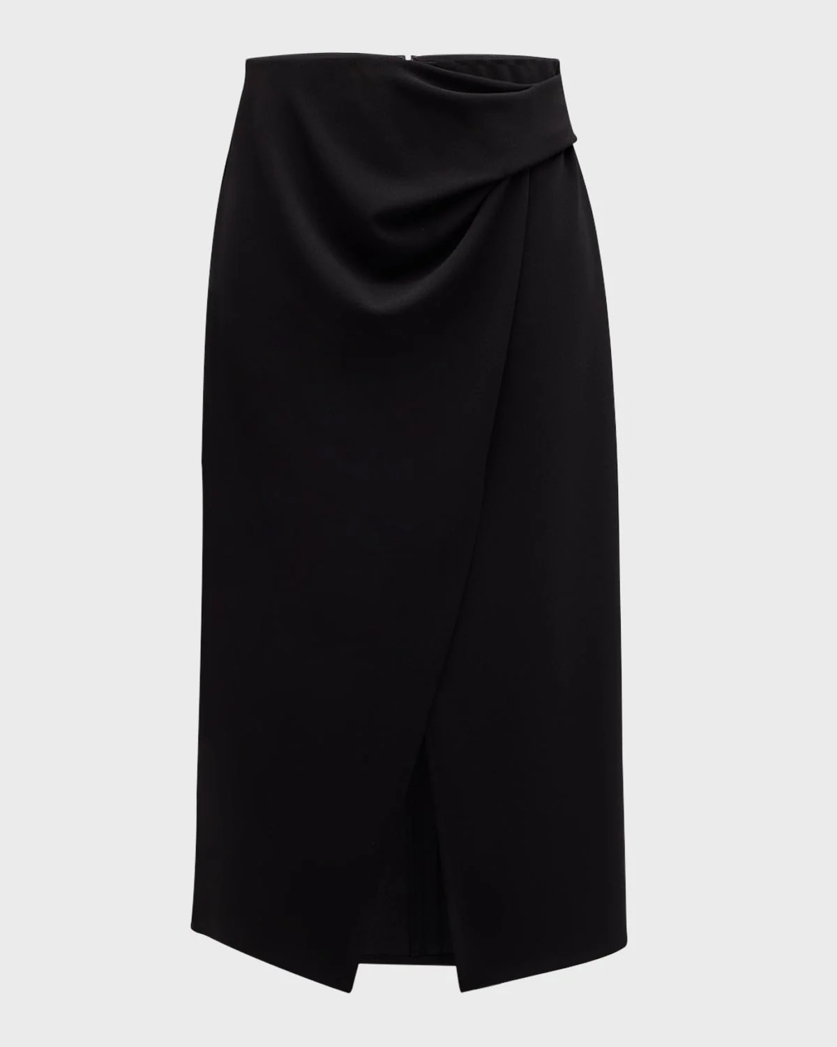 Waldorf Faux-Wrap Midi Skirt - 1