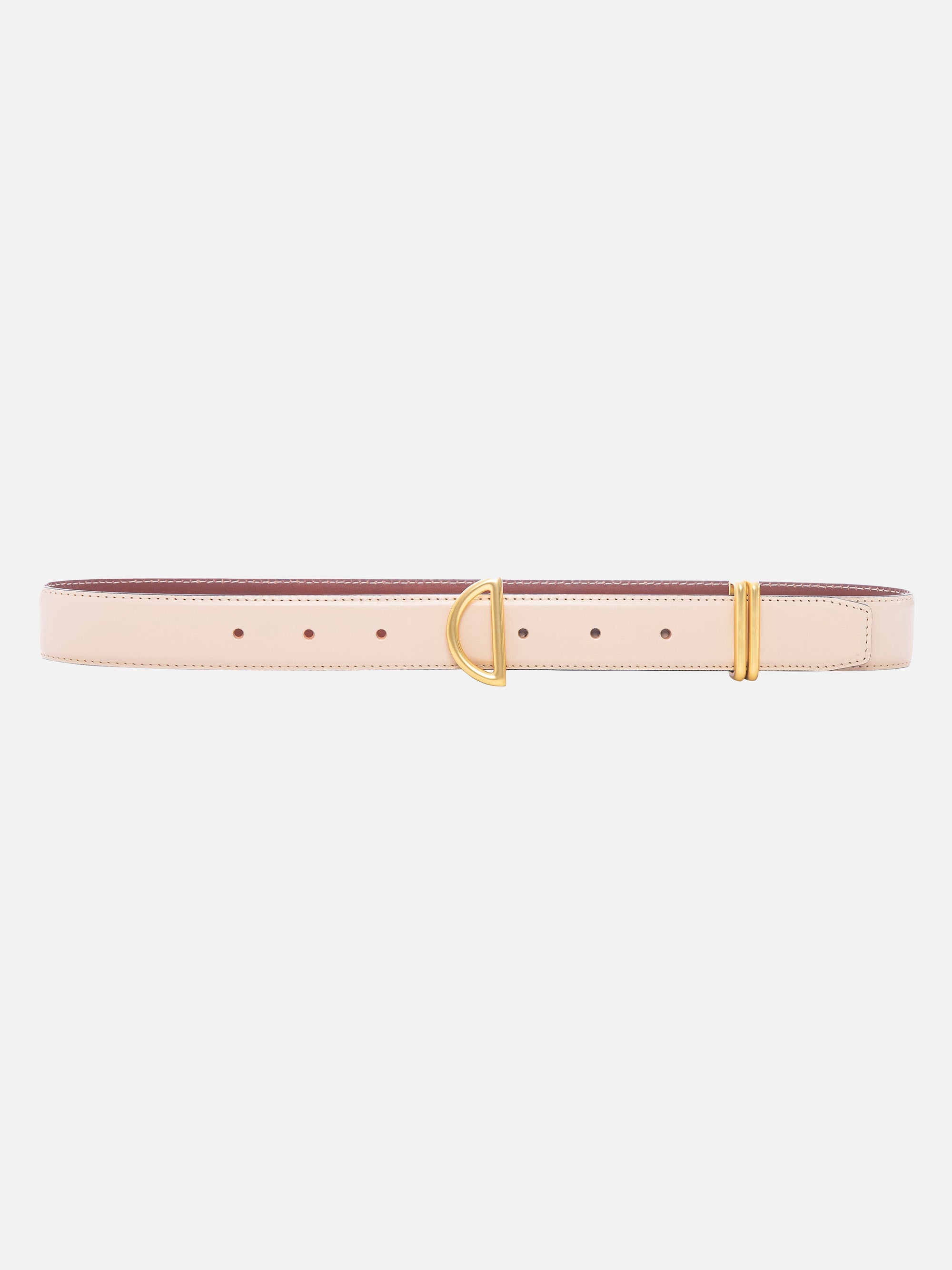 Crescent Belt in Beige - 1