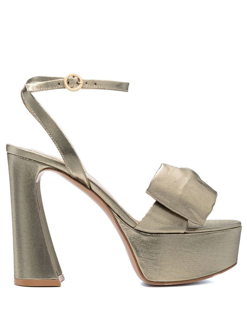 Rosie 120mm bow-detail sandals 1