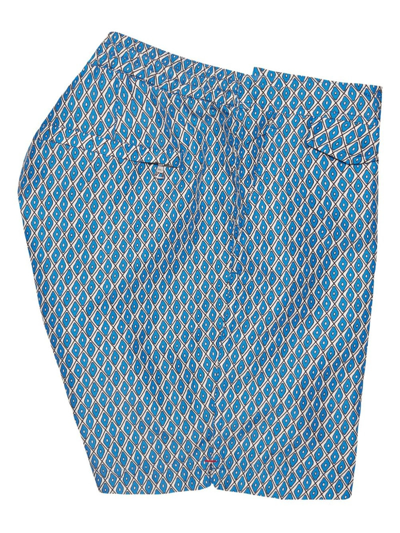 ORLEBAR BROWN geometric-pattern swim shorts outlook