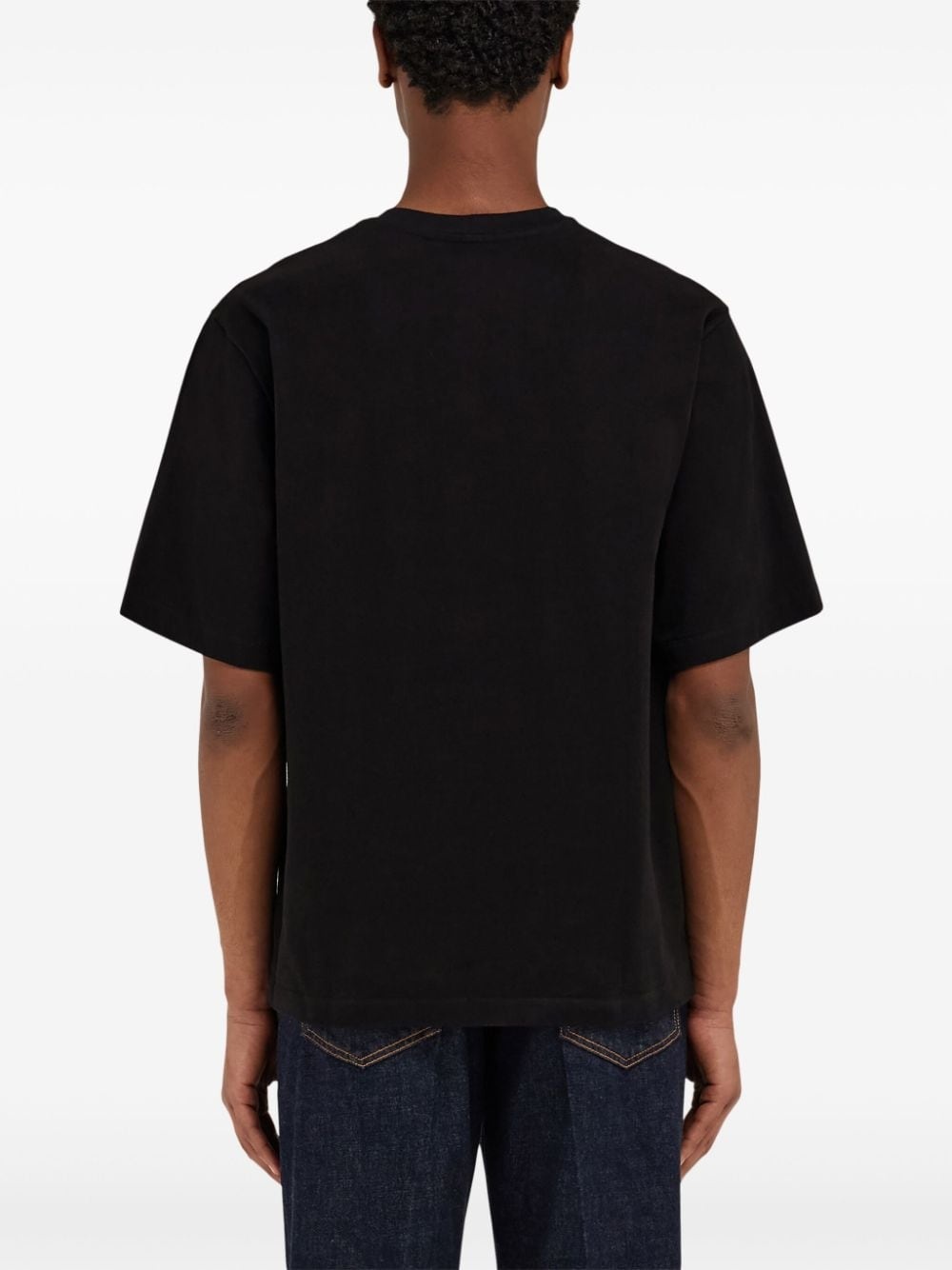logo patch t-shirt - 4