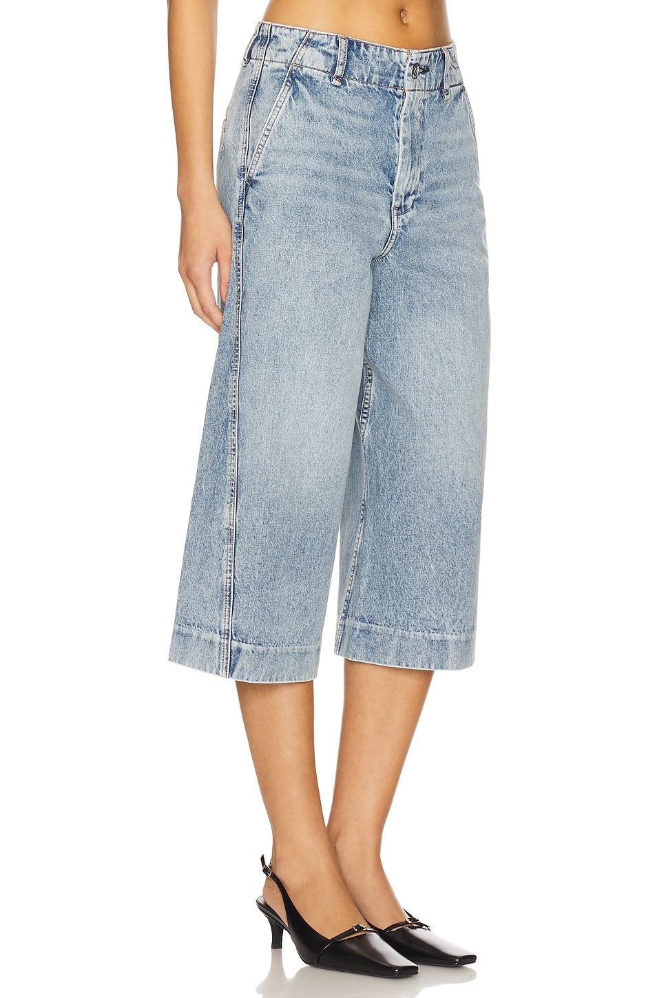Jamie High Rise Tailored Culotte - 2