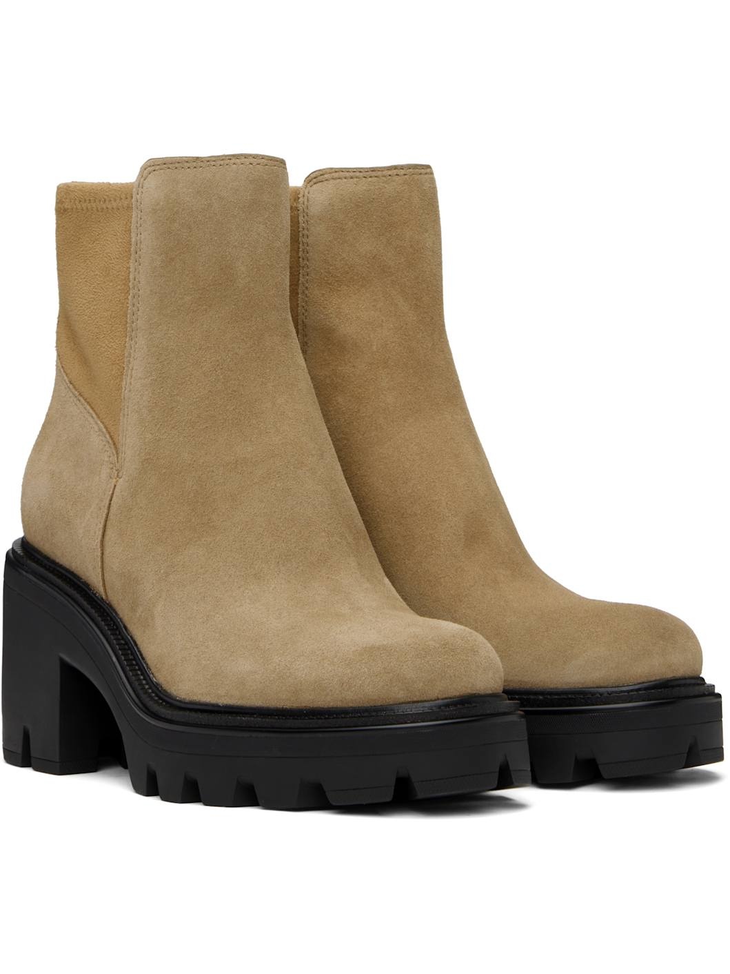 Tan Quinn Chelsea Boots - 4